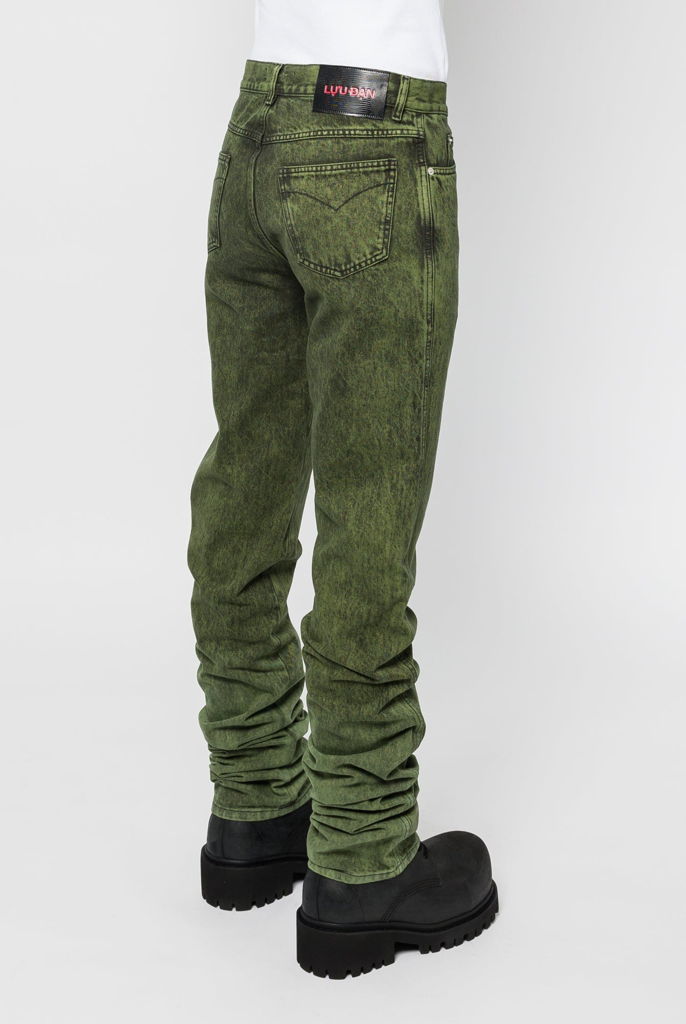 Lu'u Dan Stacked Straight leg Jeans - Image 3