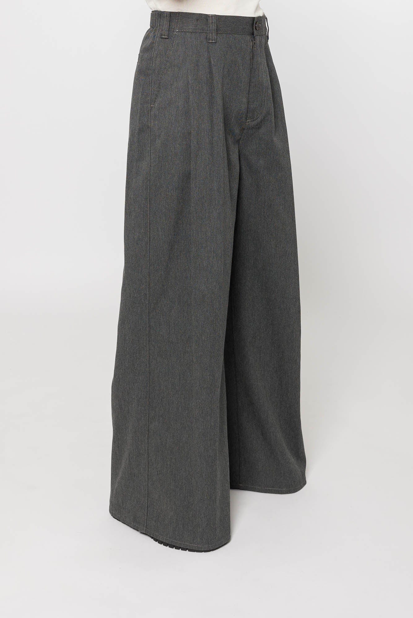 Maison Margiela Tailored Pants in Grey - Image 2
