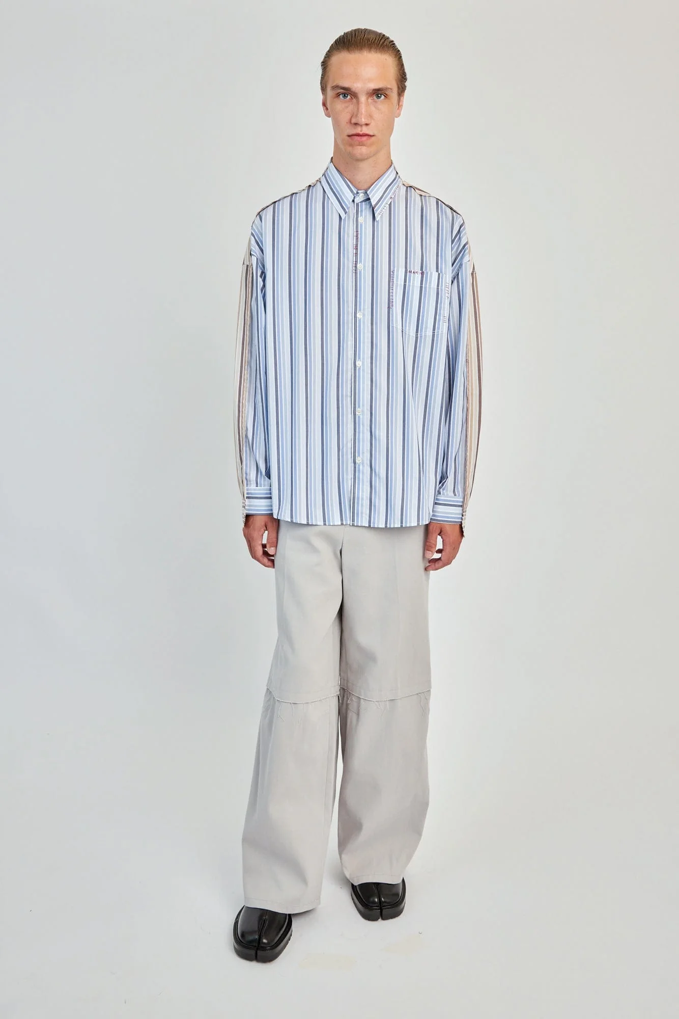 Marni Button Down Combo Shirt - Image 4