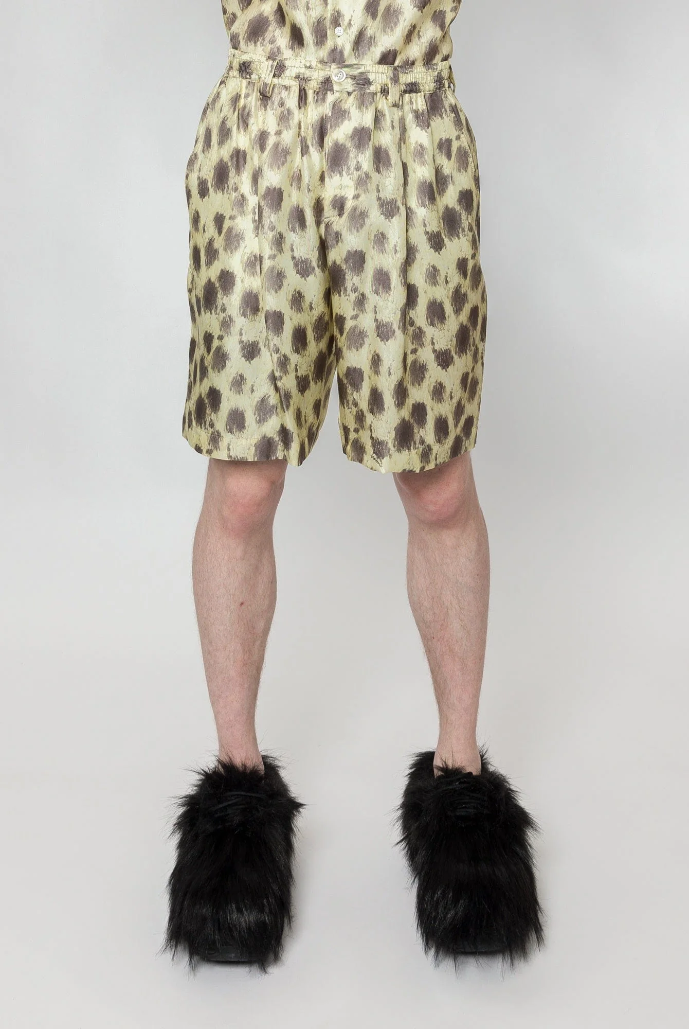 Marni Cheetah Pyjama Shorts