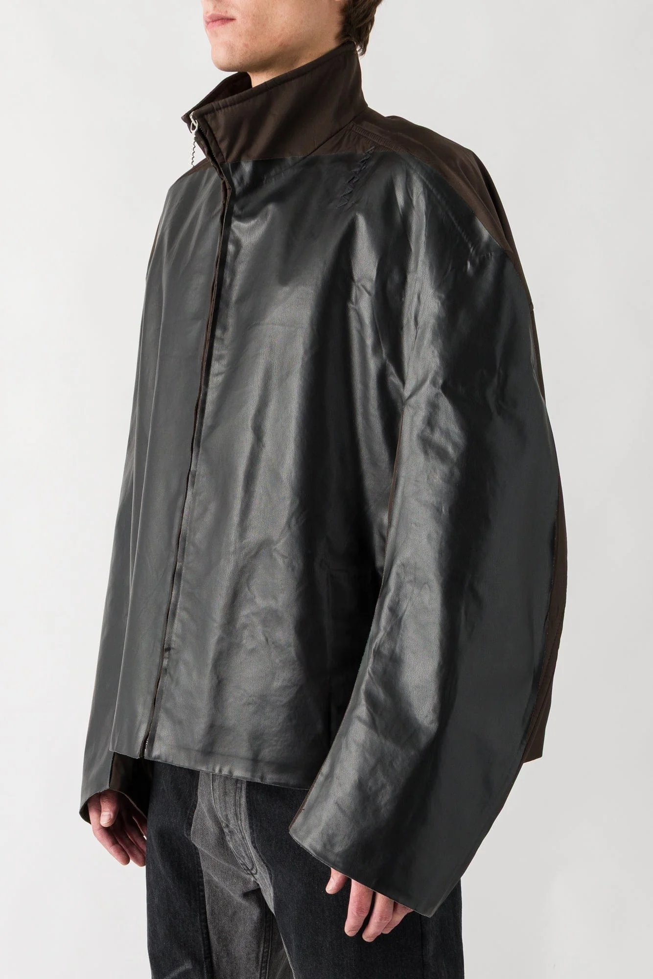 Marni Coated Cropped Jacket - Image 2