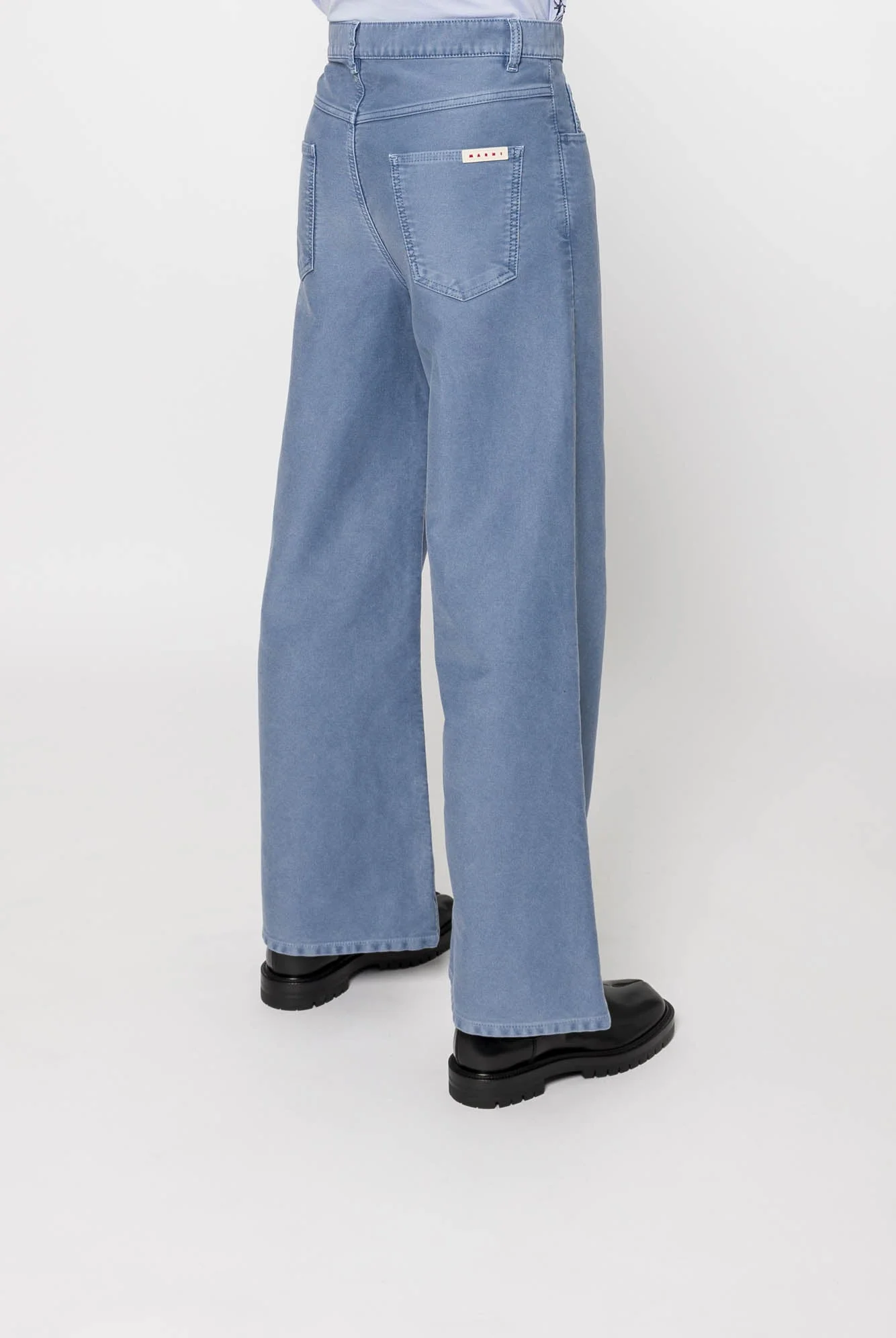 Marni Cotton Denim Trousers - Image 3
