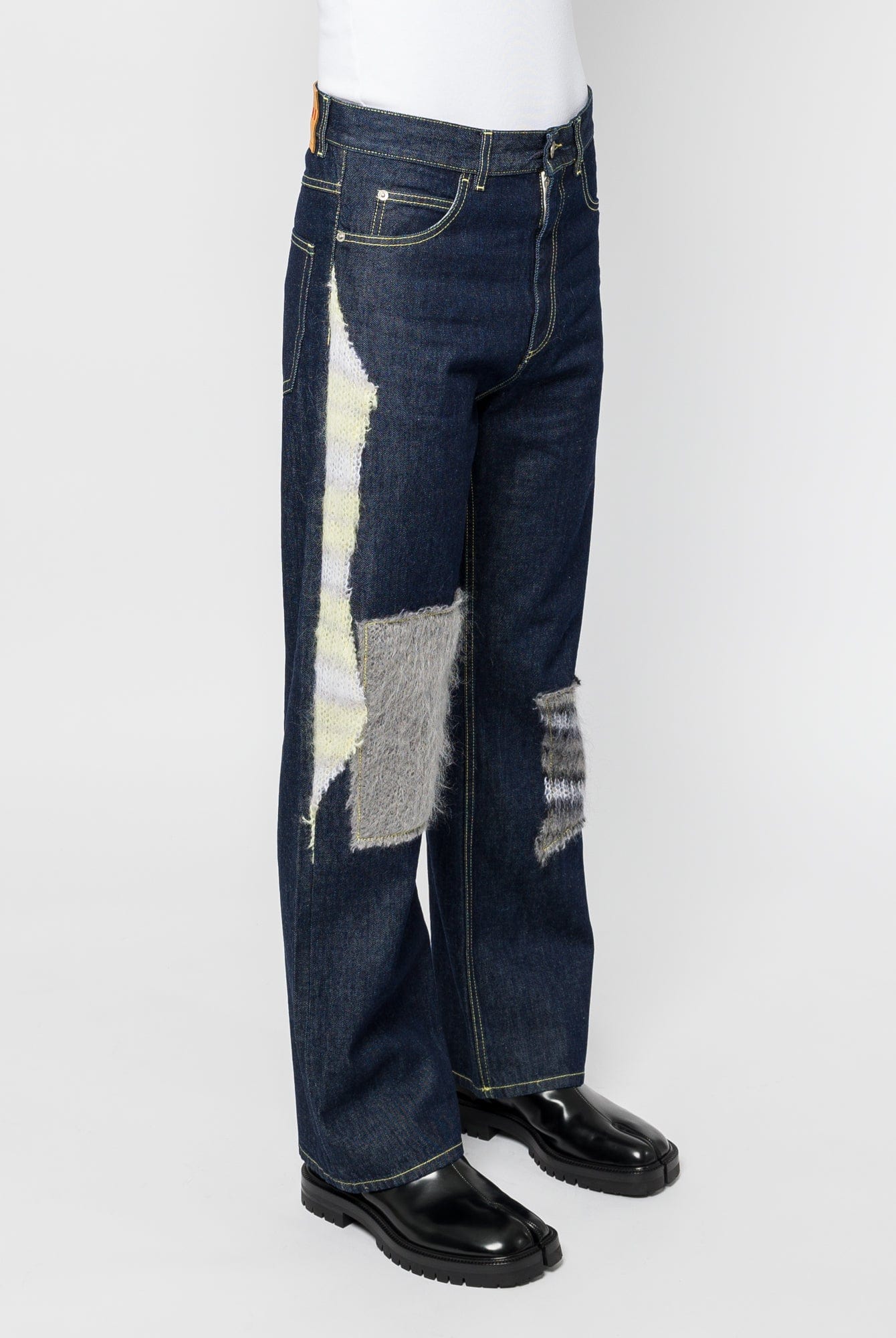 Marni Mixed Denim Trouser - Image 2