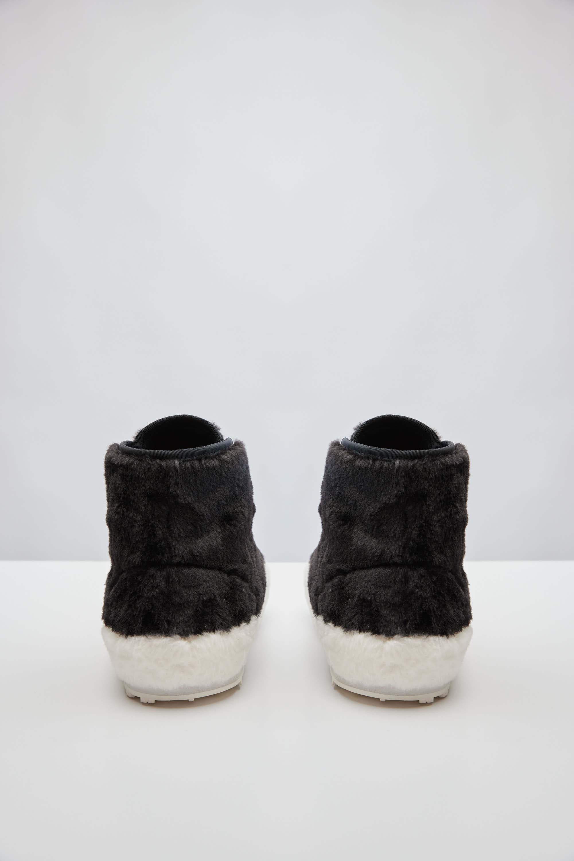 Marni Shearling Sneakers in Black - Image 5