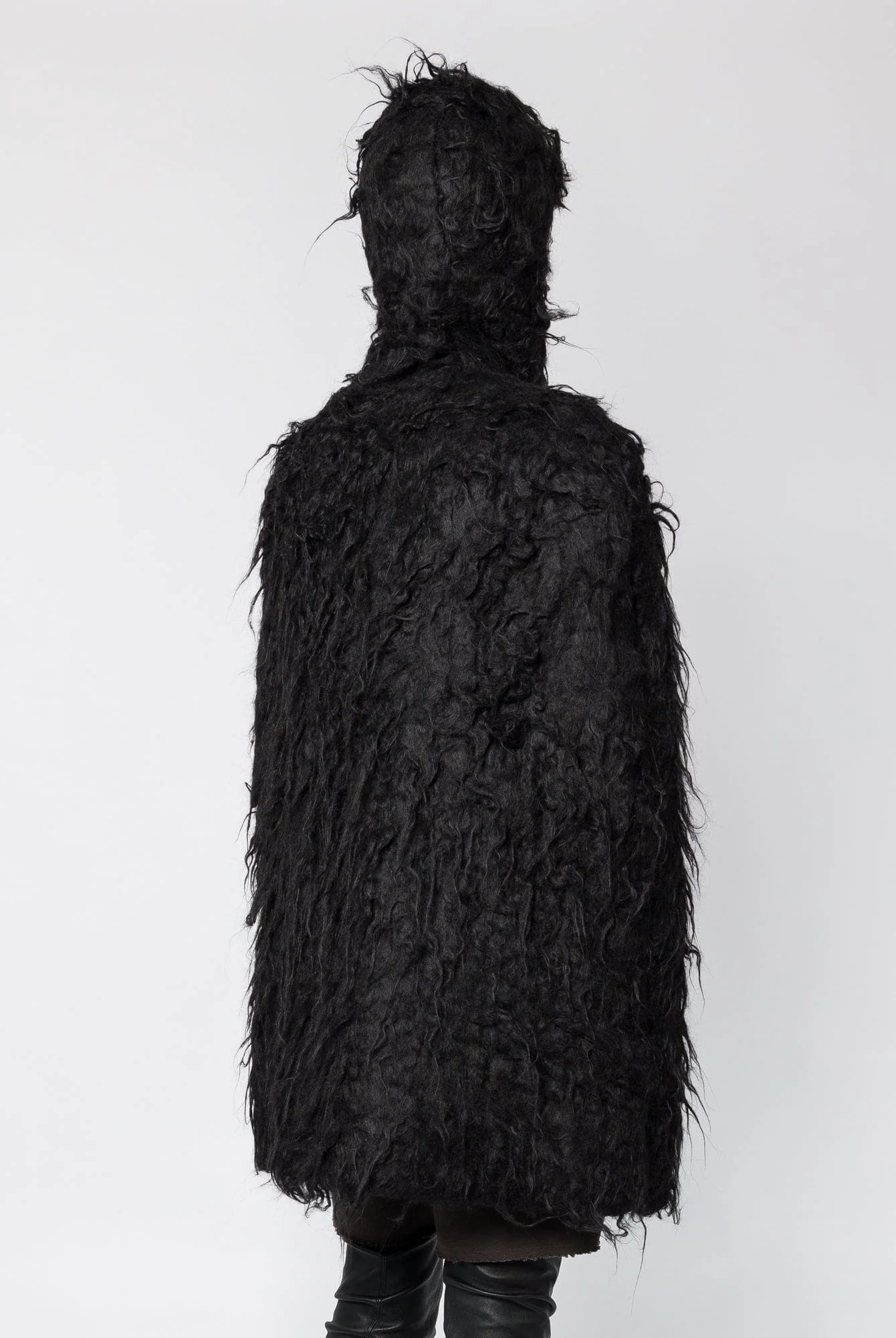 Rick Owens Cape in Black - Image 3