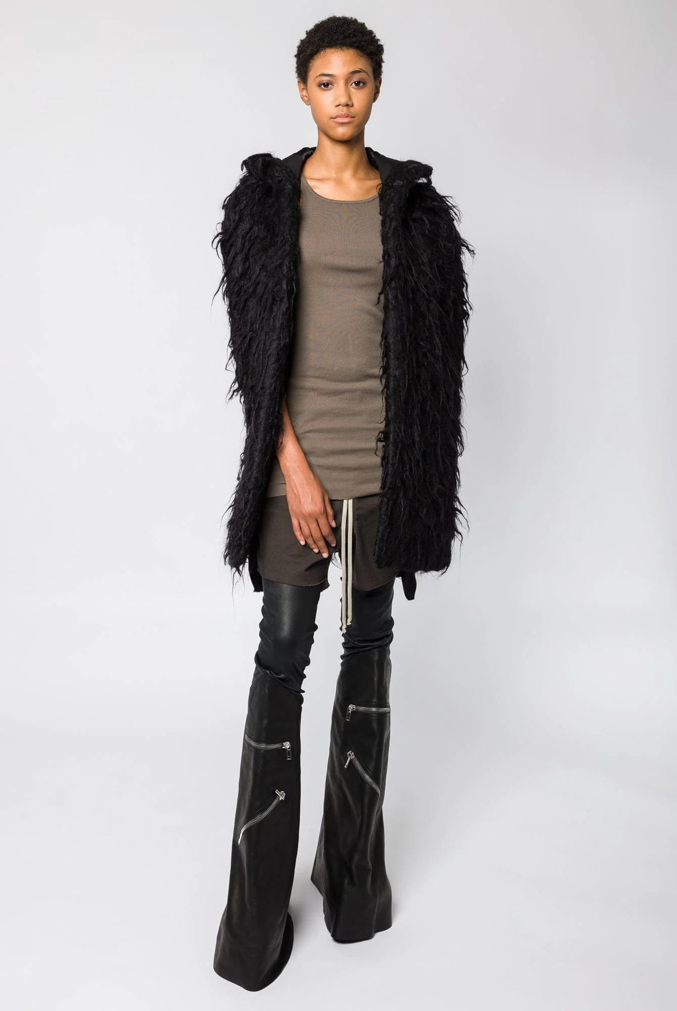 Rick Owens Cape in Black - Image 4