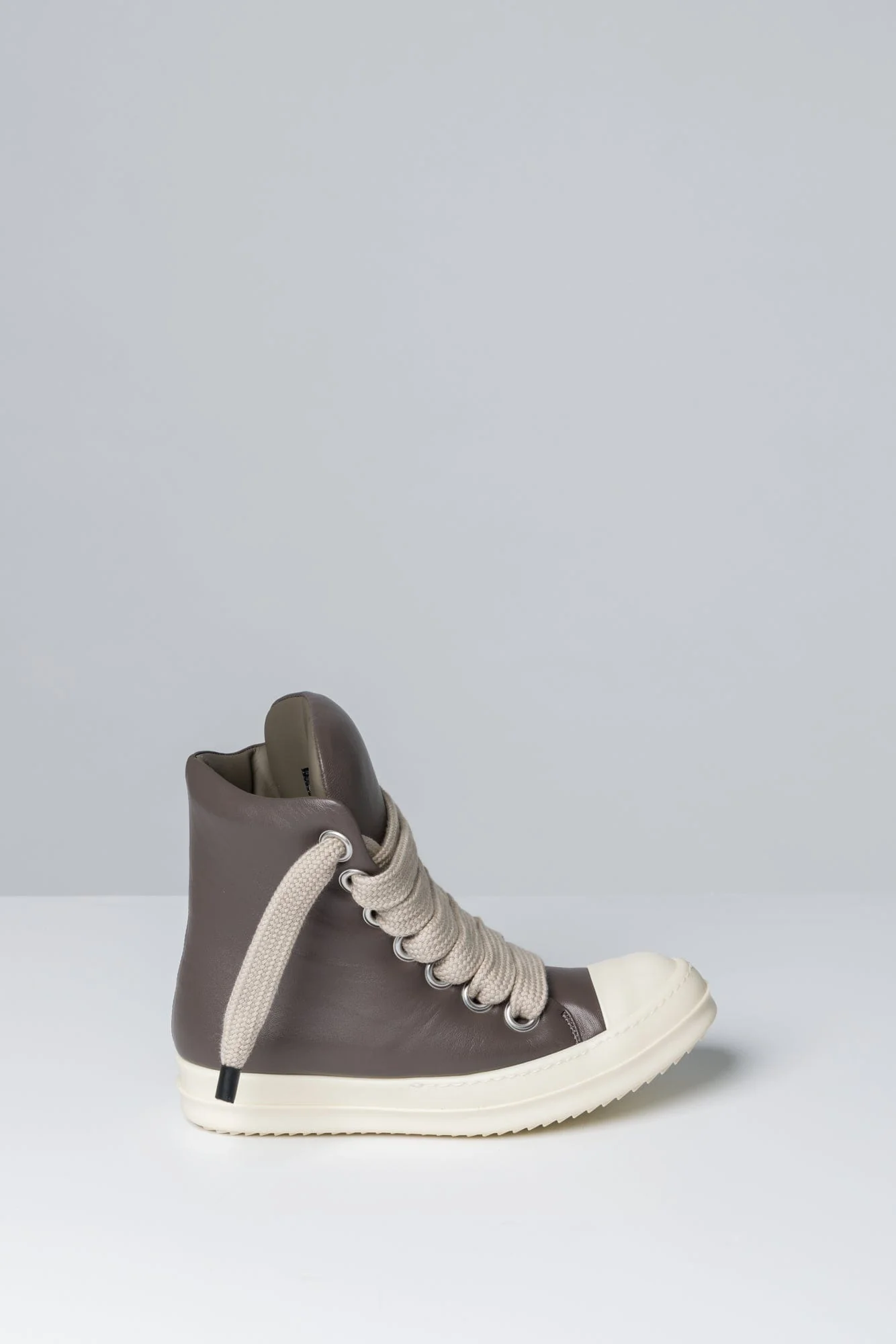 Rick Owens Jumbo Laced Padded Sneakers in Dust