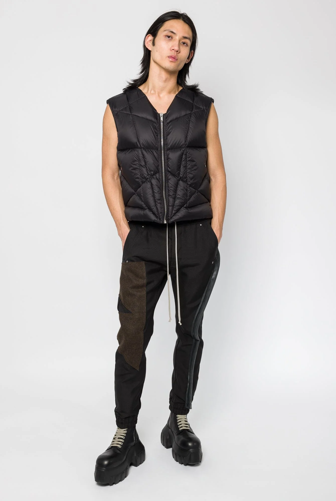 Rick Owens Short Sleeve Liner in Black - Image 4