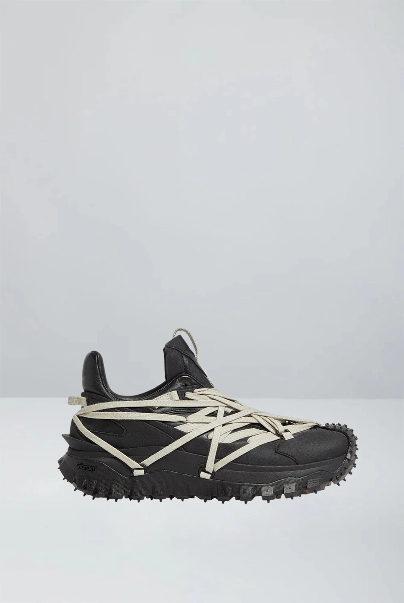 Rick Owens x Moncler Trailgrip Megalace in Black