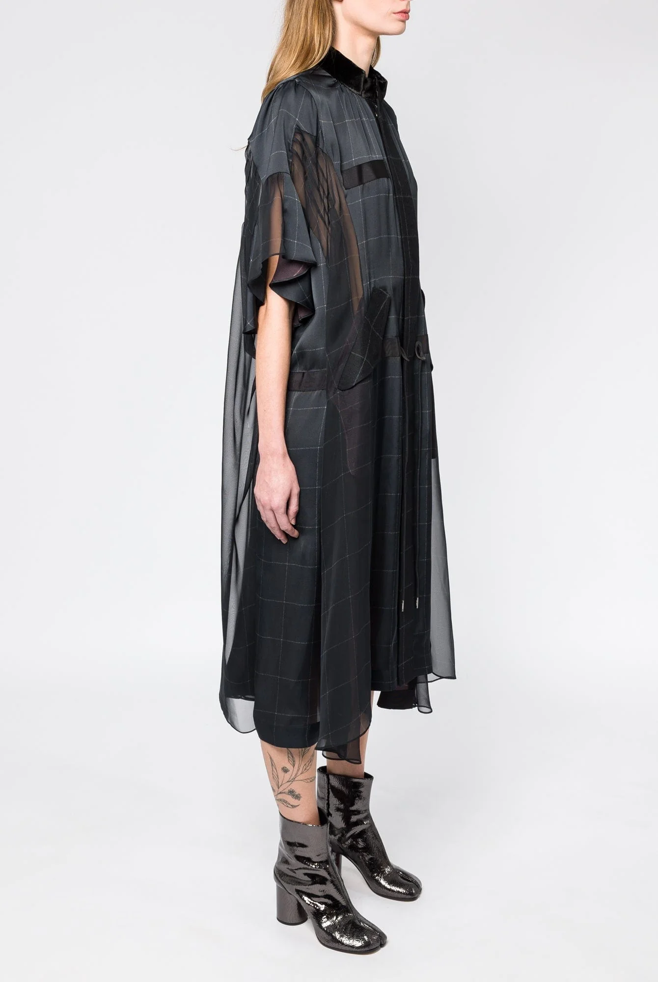 Sacai Windowpane Dress - Image 2