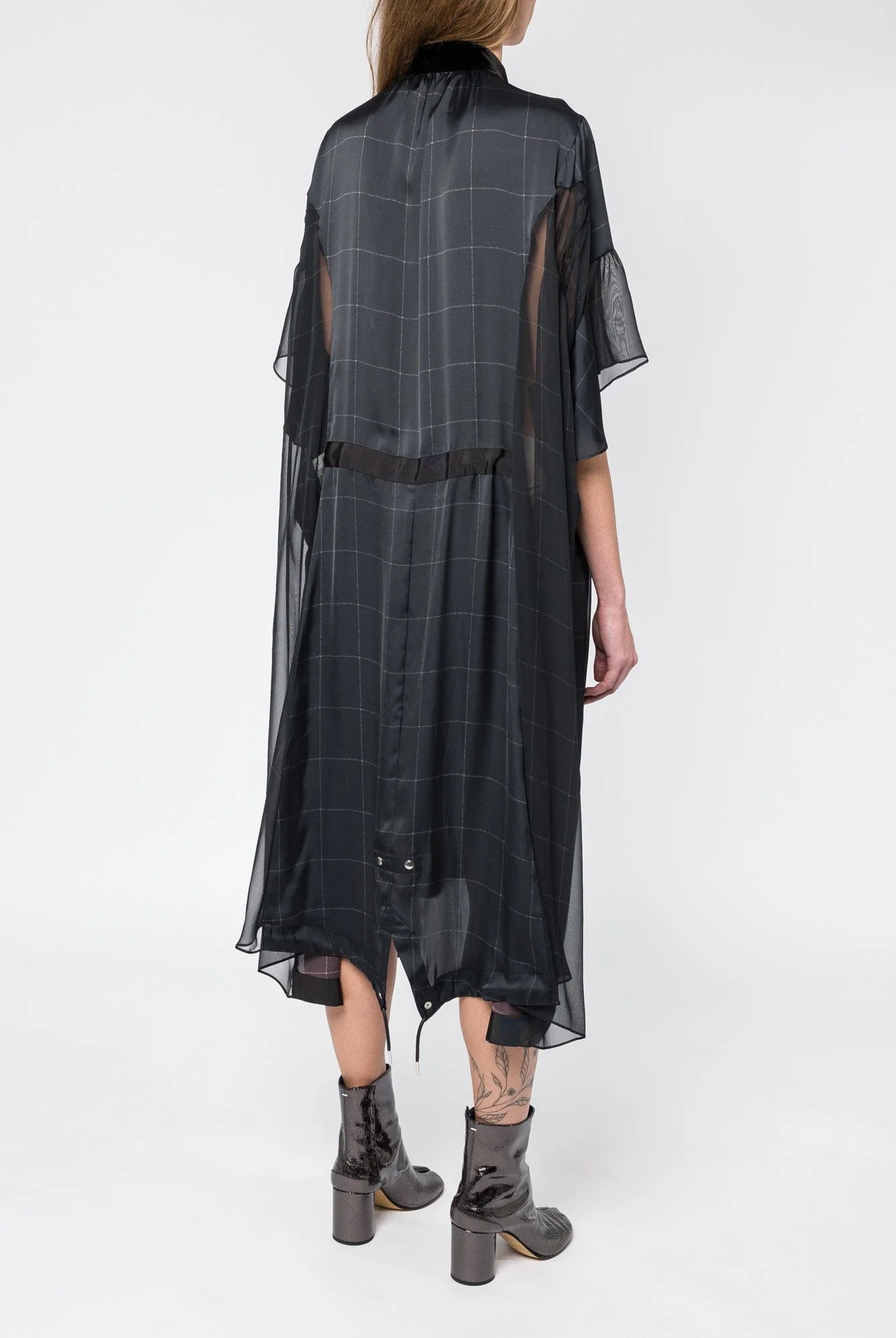 Sacai Windowpane Dress - Image 3