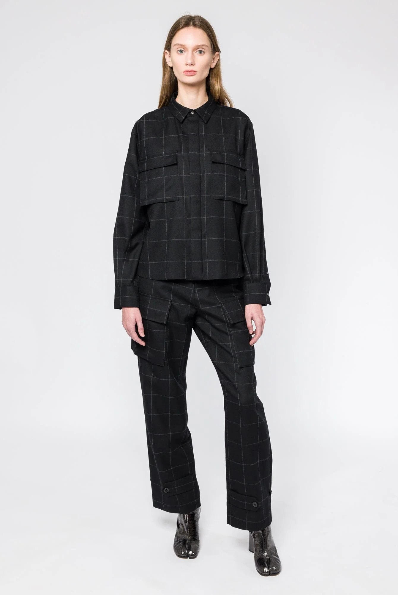Sacai Windowpane Pants - Image 4