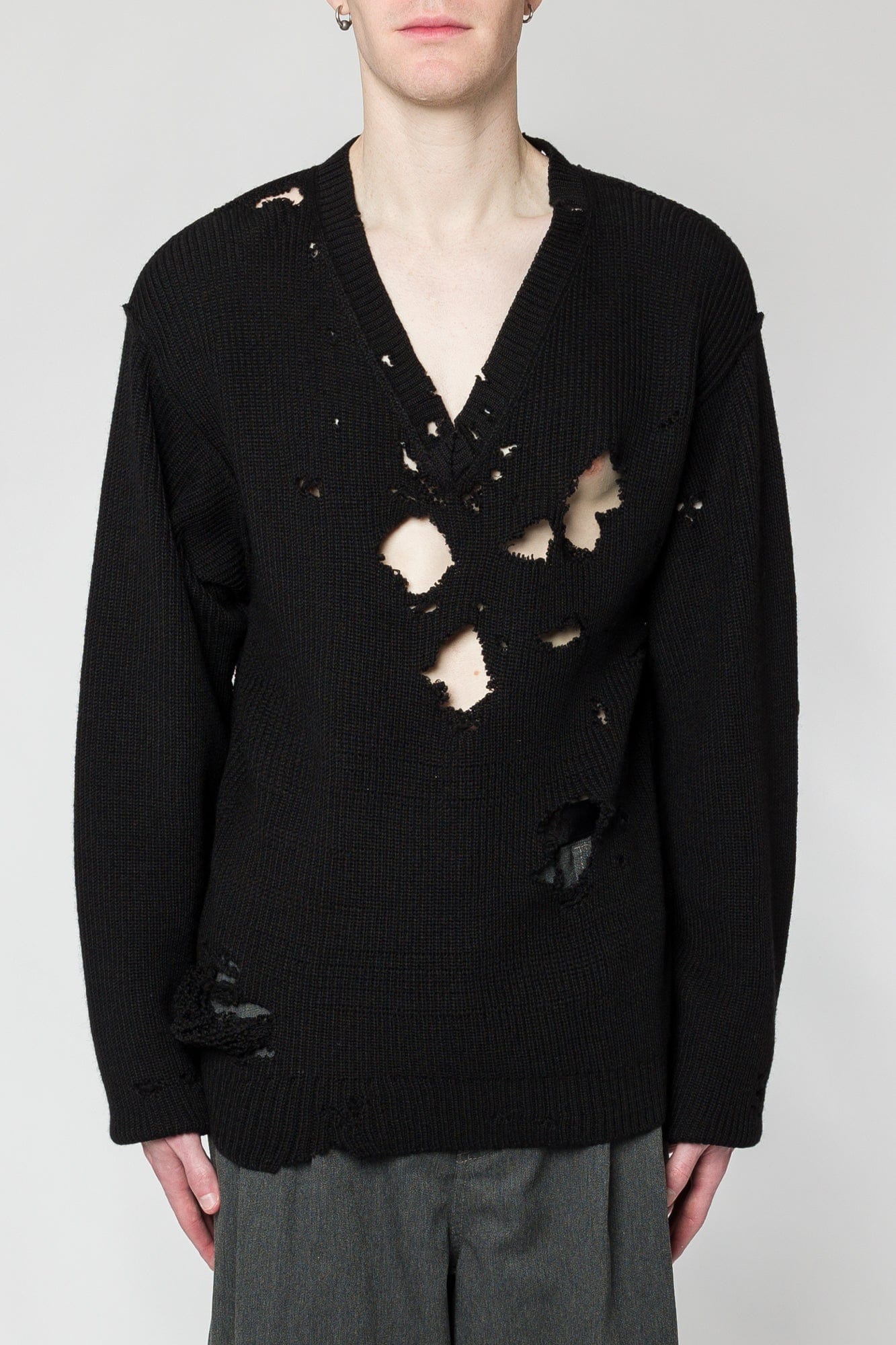 Vetements Destroyed Sweater