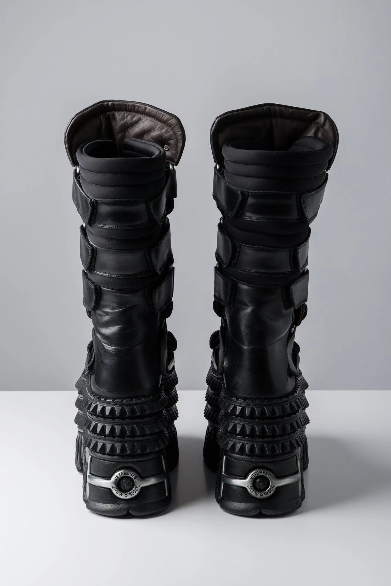 Vetements x New Rock Tower Boots - Image 5
