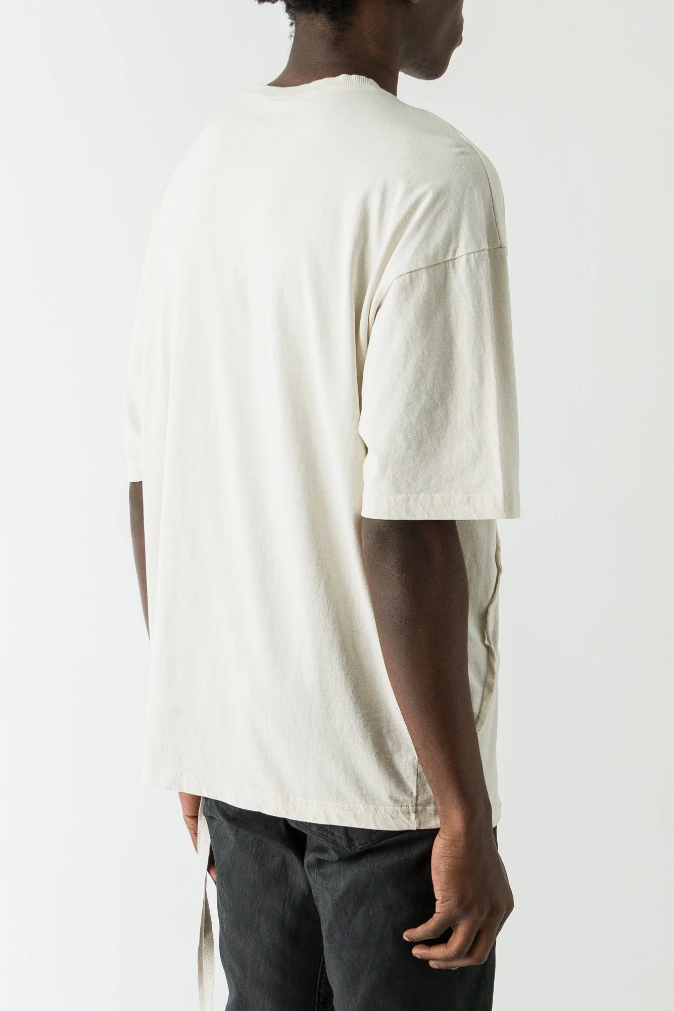 Ann Demeulemeester Frieke Printed T-shirt In Ivory - Image 3