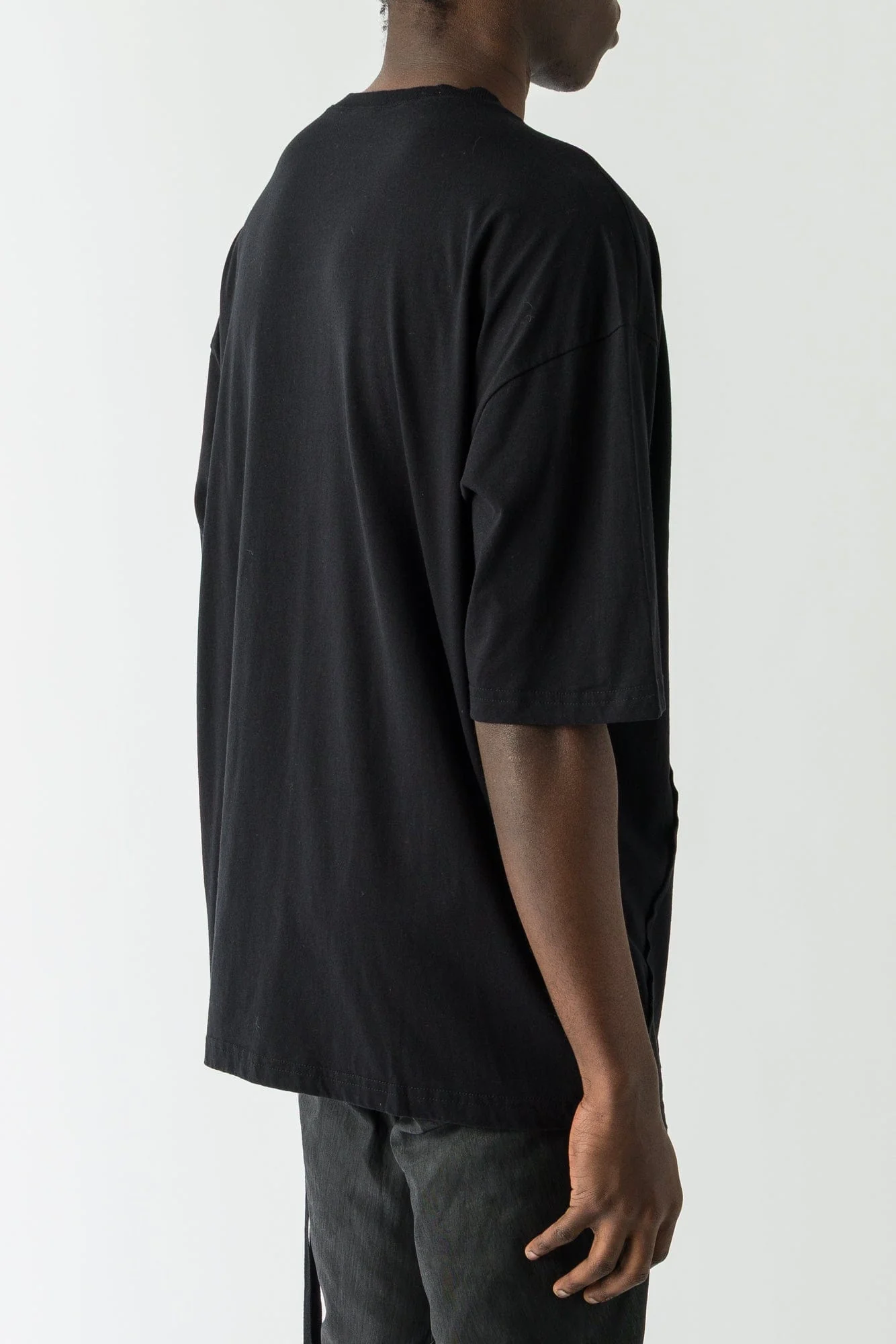 Ann Demeulemeester Hardon Printed T-Shirt In Black - Image 3
