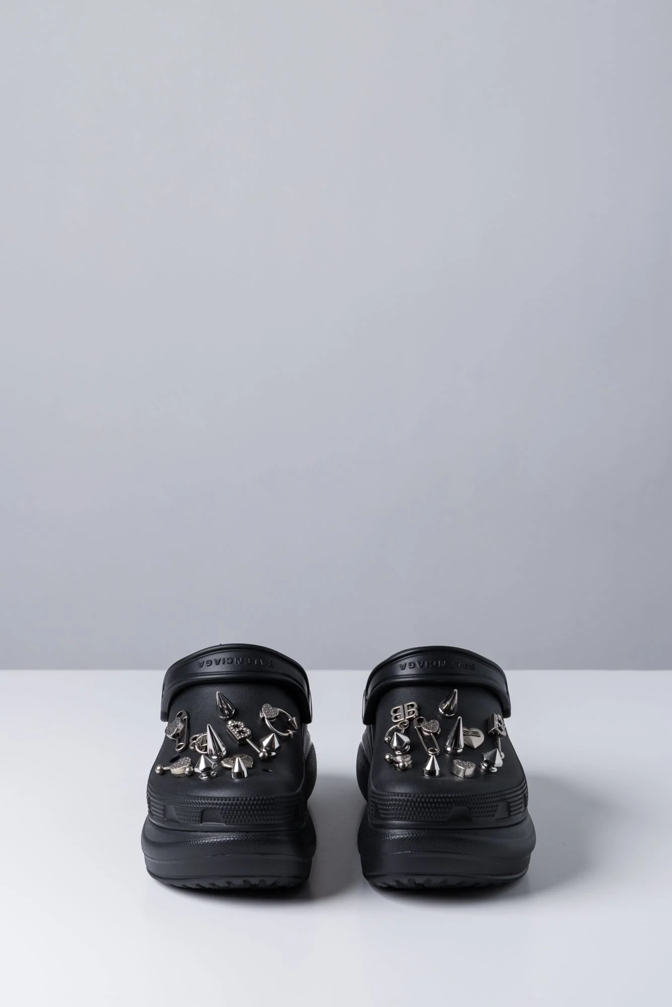 Balenciaga Crocs Mule In Black - Image 3