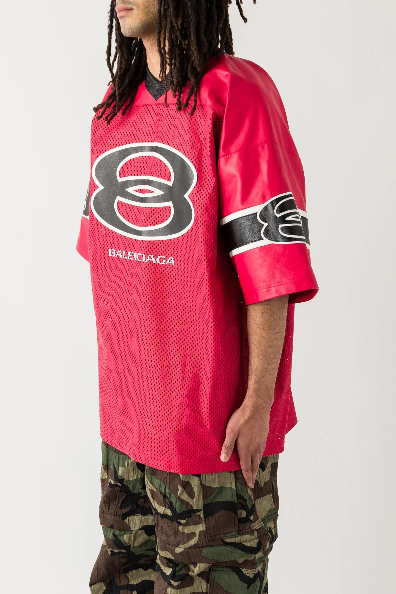Balenciaga Football Top in Leather - Image 2