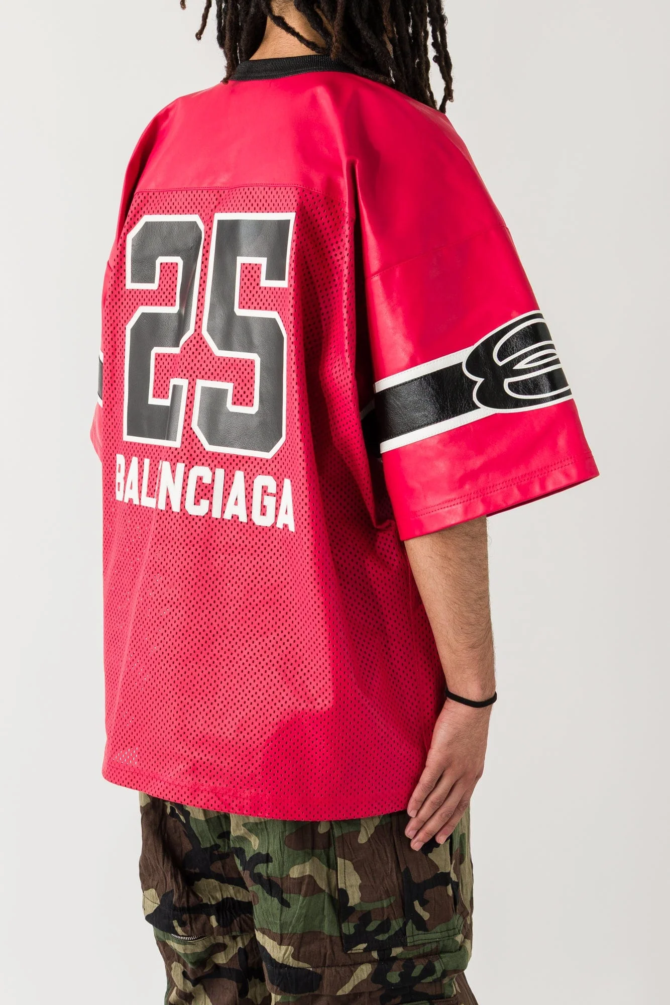 Balenciaga Football Top in Leather - Image 3