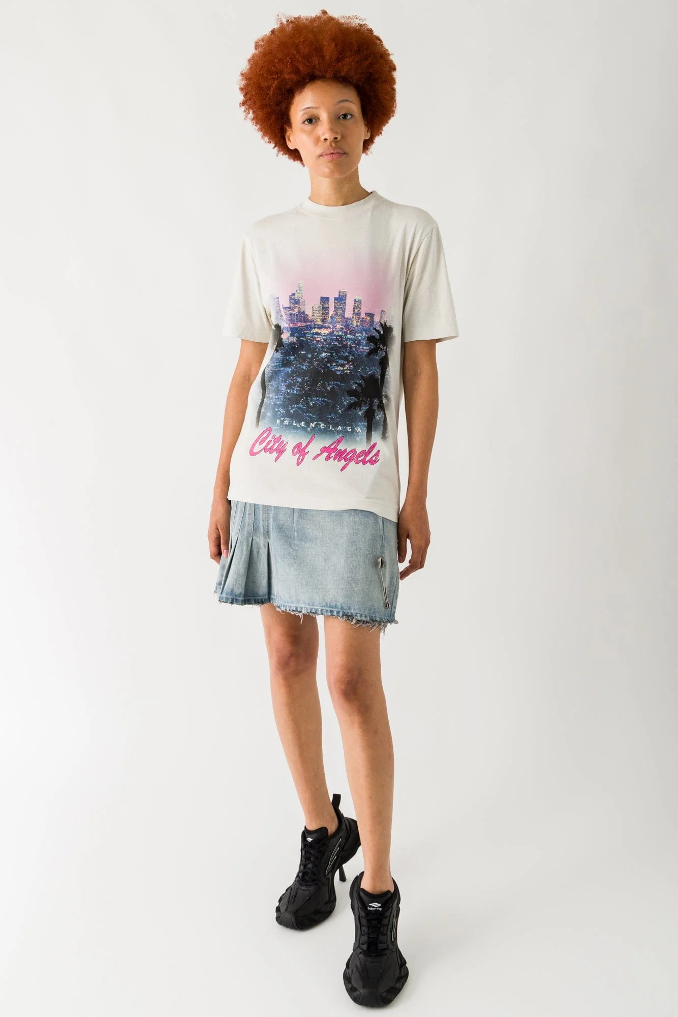 Balenciaga Layered T-Shirt Dress - Image 4