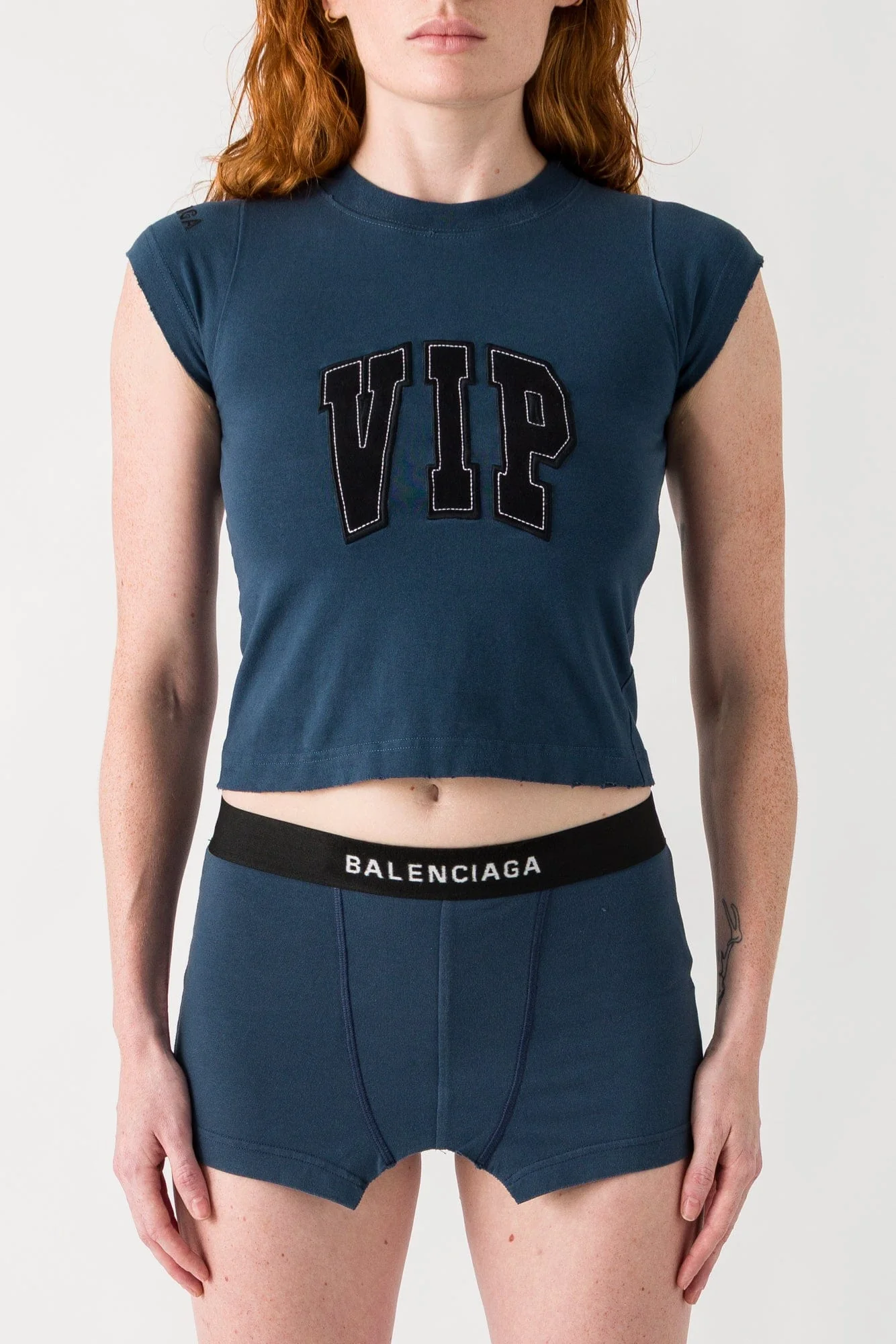 Balenciaga Shrunken VIP T-Shirt
