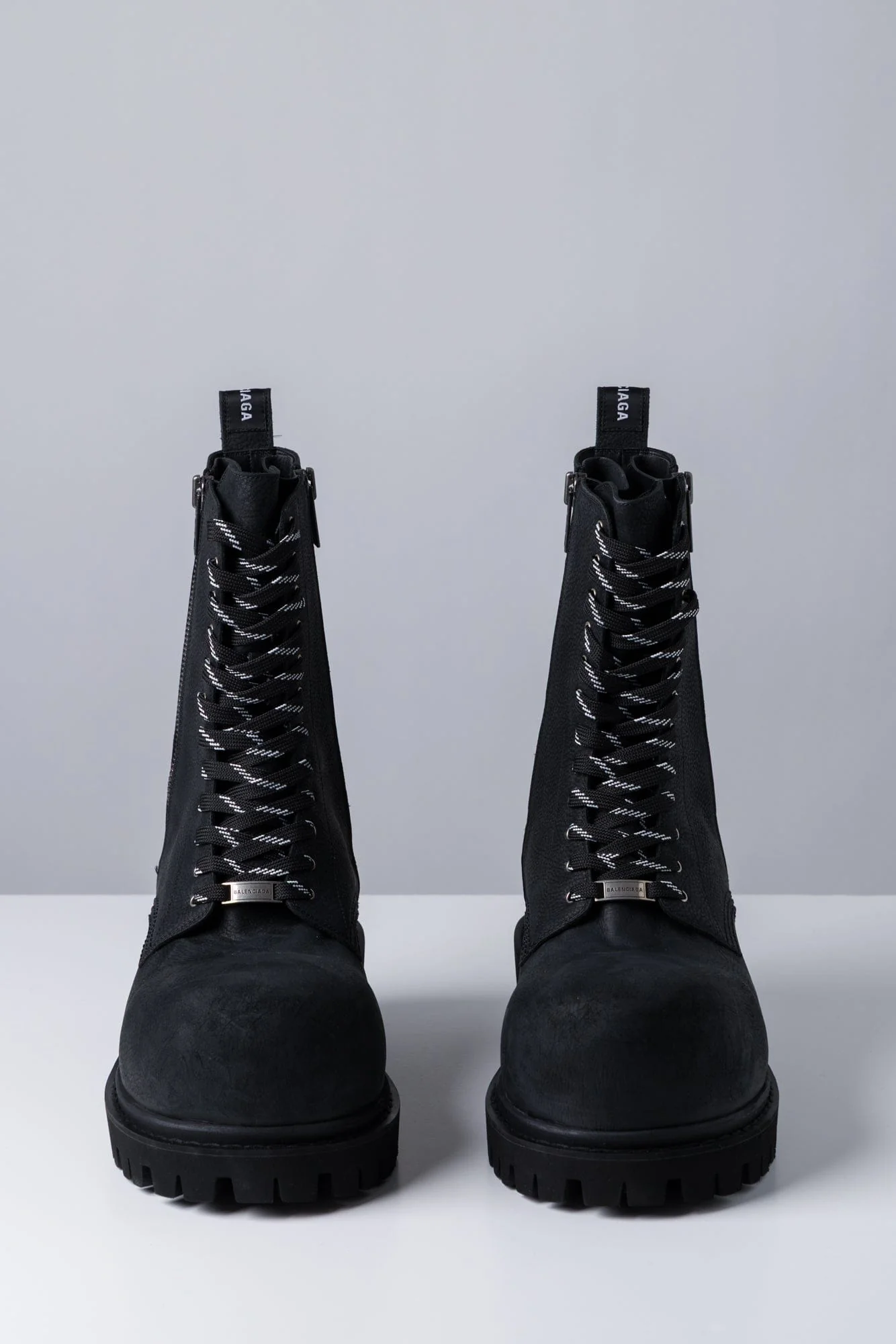 Balenciaga Stomper Bootie In Black - Image 3