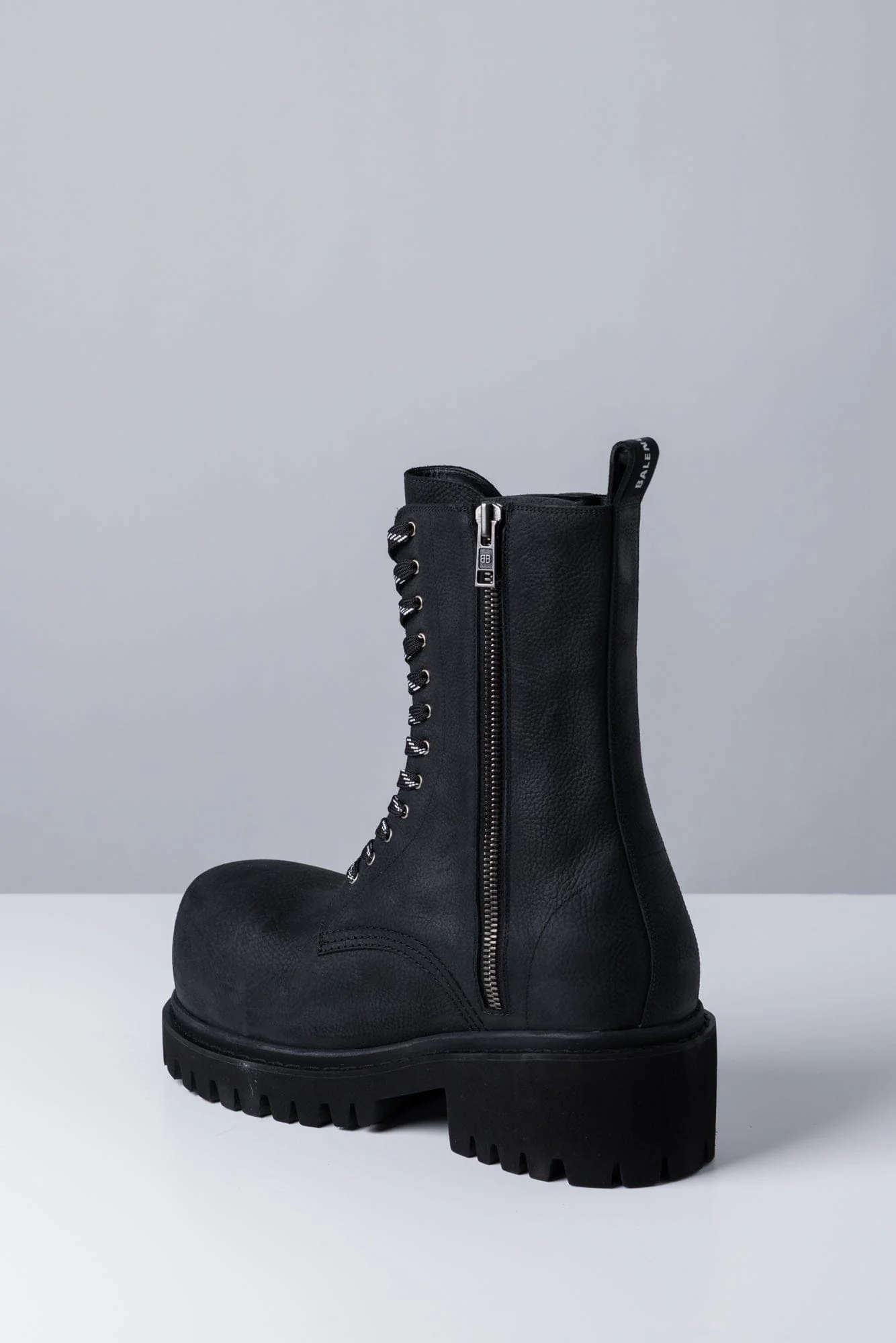 Balenciaga Stomper Bootie In Black - Image 4
