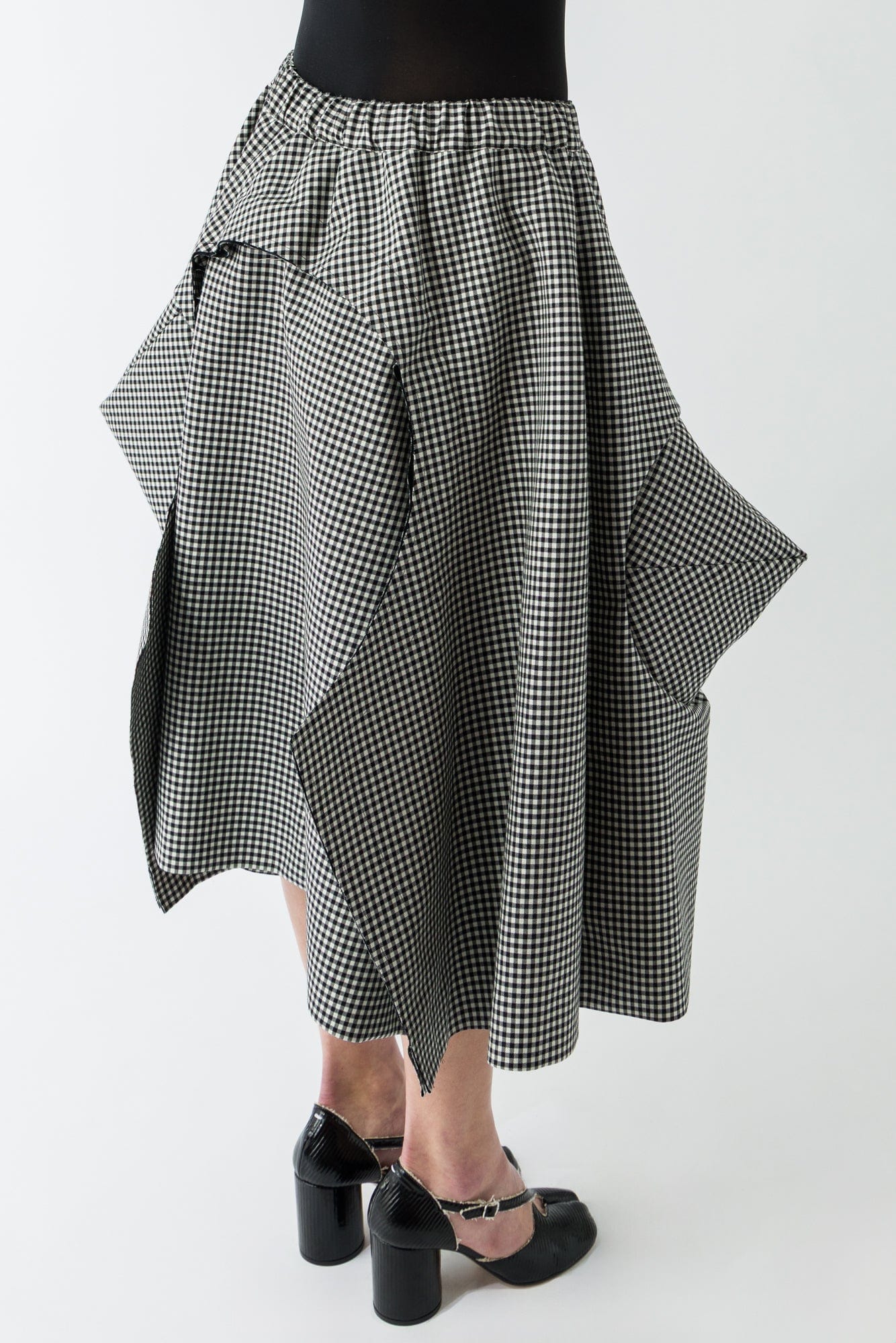 Comme Des Garçons Cone Check Skirt - Image 3