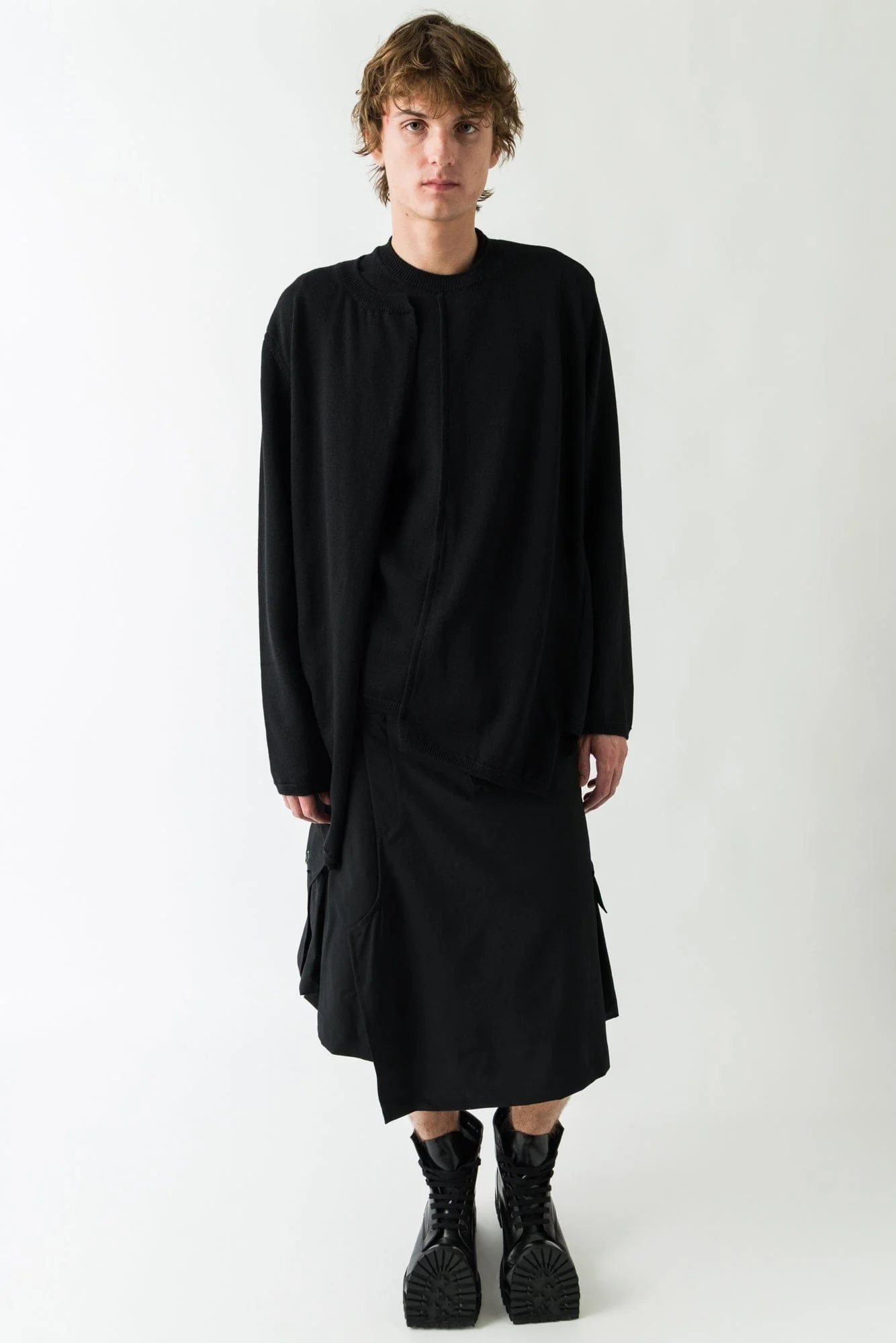 Comme des Garçons Homme Plus Wrap T-Shirt - Image 4