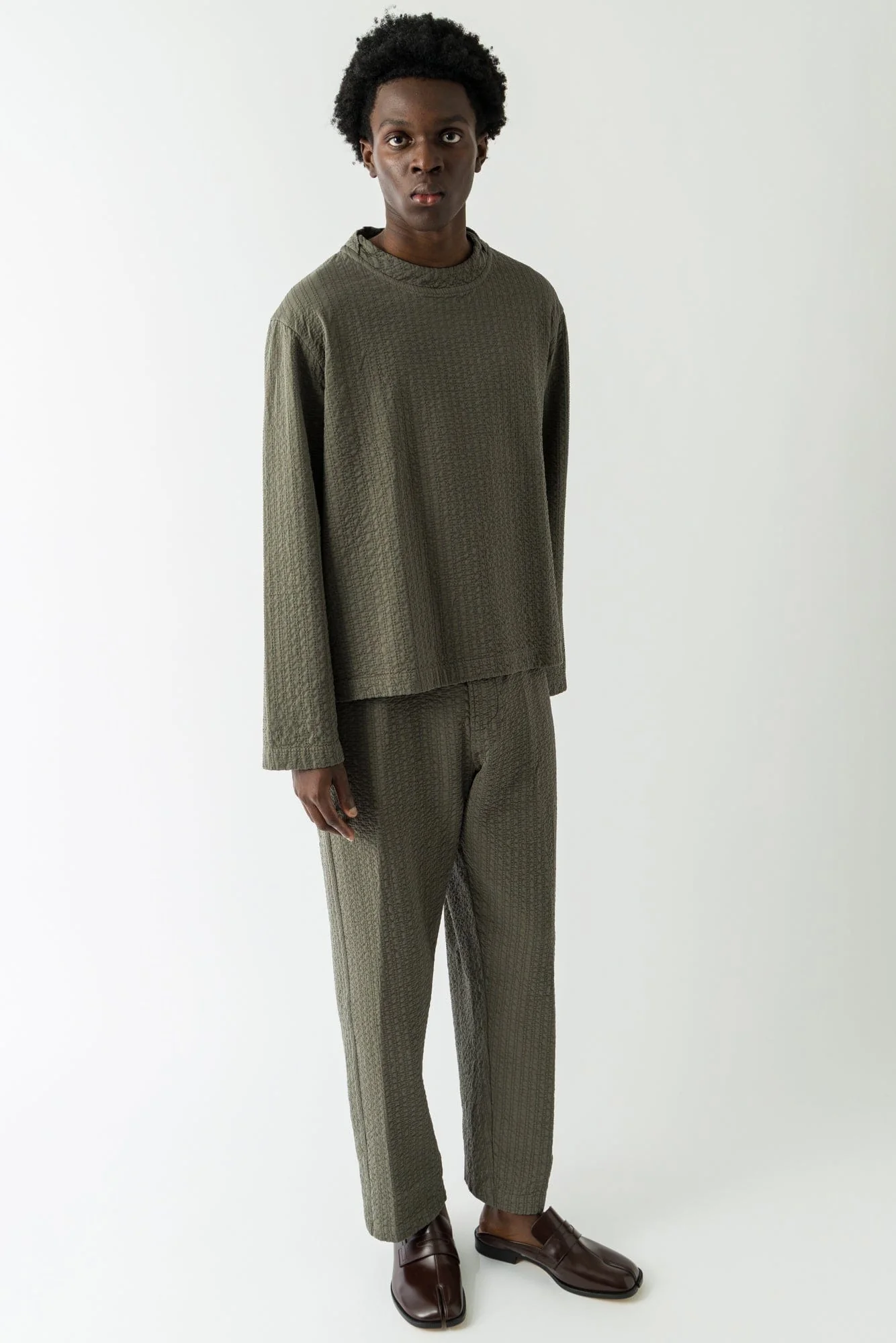Craig Green Embroidered Linestitch Smock - Image 4