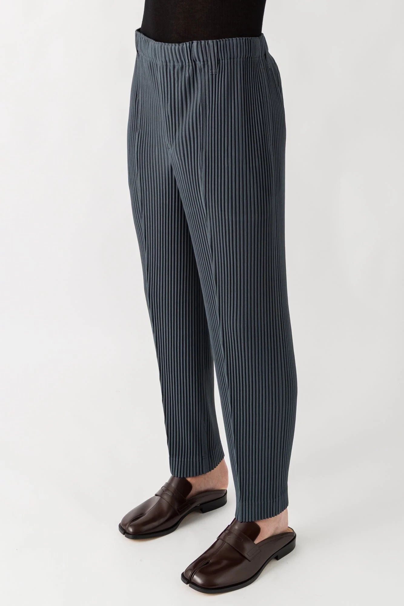 Homme Plissé Issey Miyake Compleat Trousers in Chert Blue - Image 2