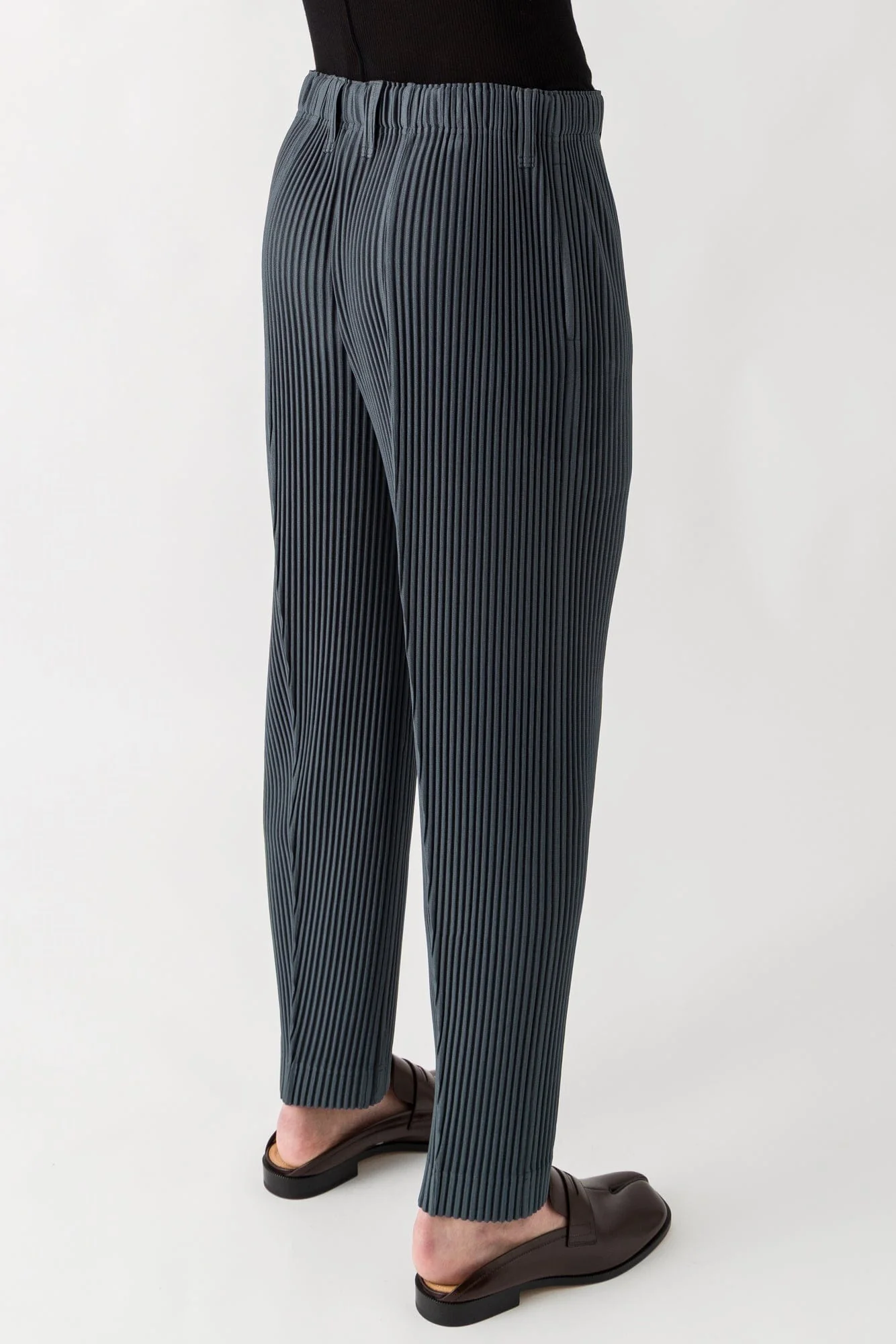 Homme Plissé Issey Miyake Compleat Trousers in Chert Blue - Image 3