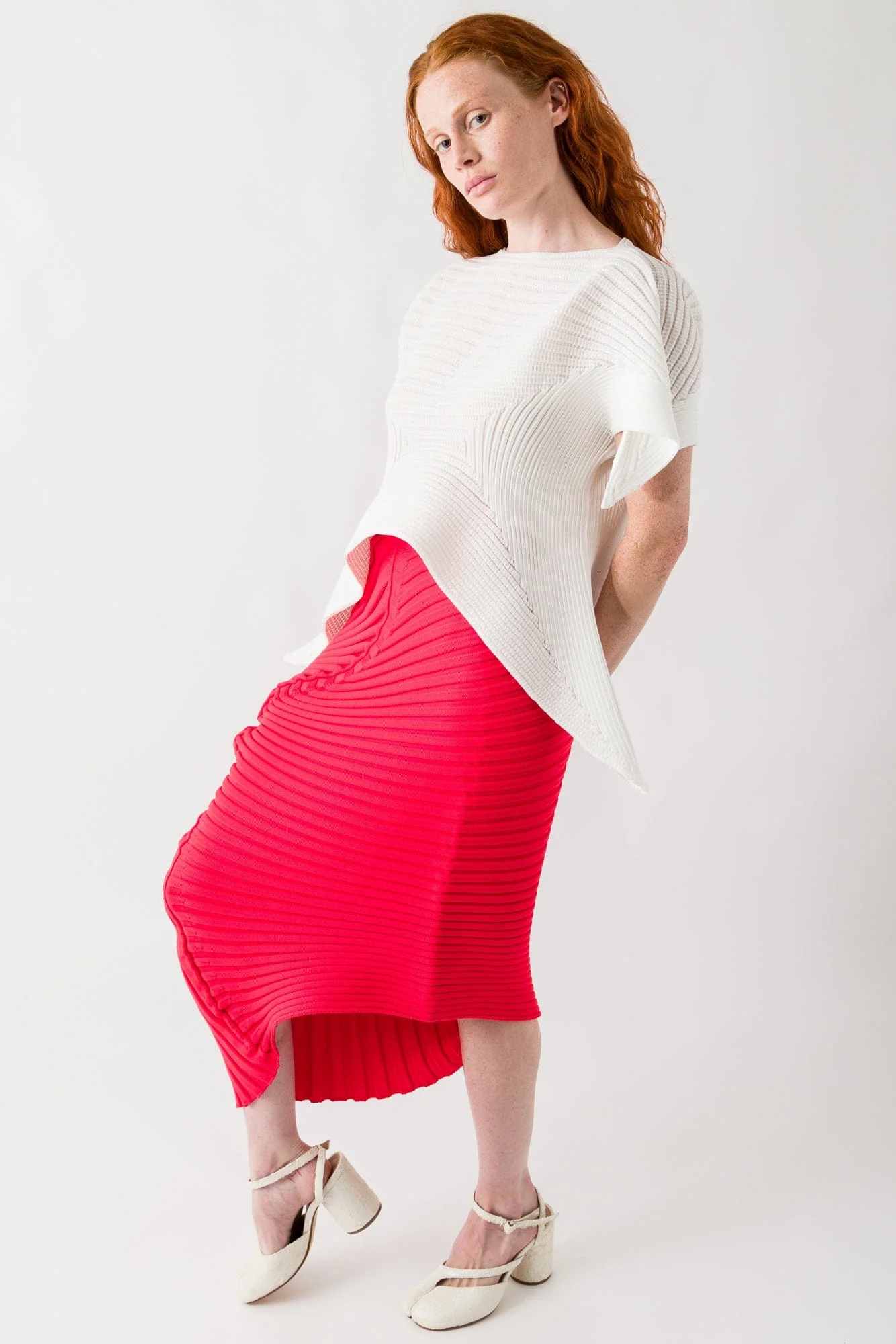 Issey Miyake Knit As it Is Skirt - Image 4