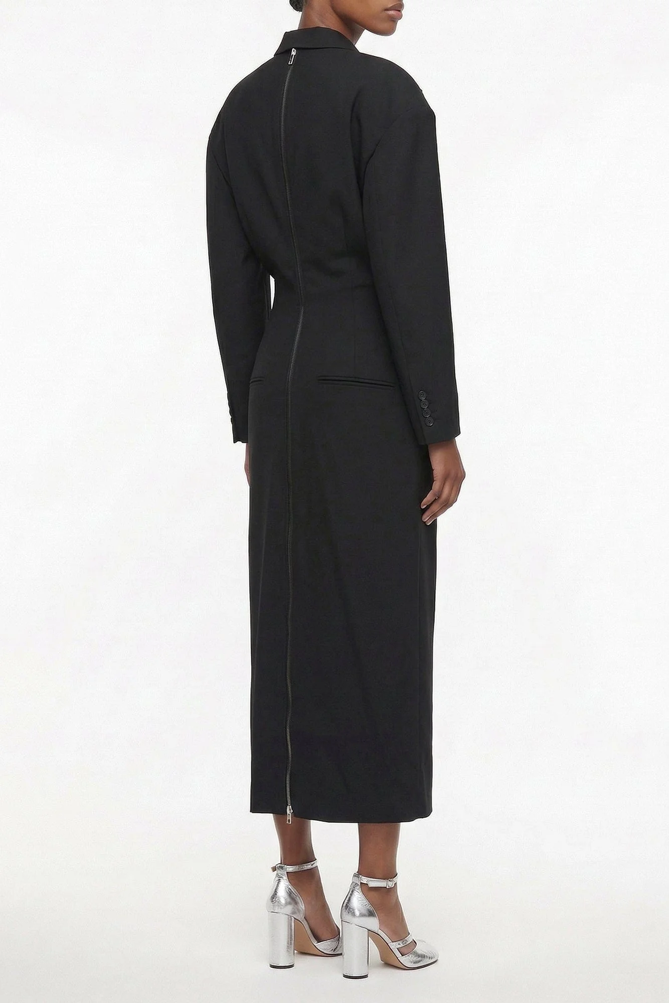 Issey Miyake Like Torso Like Blazer Dress - Image 3