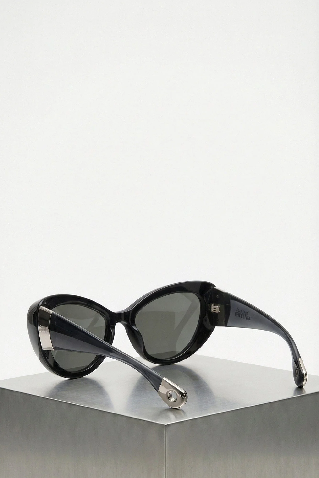 Jean Paul Gaultier Acetate Sunglasses in Anthracite - Image 3