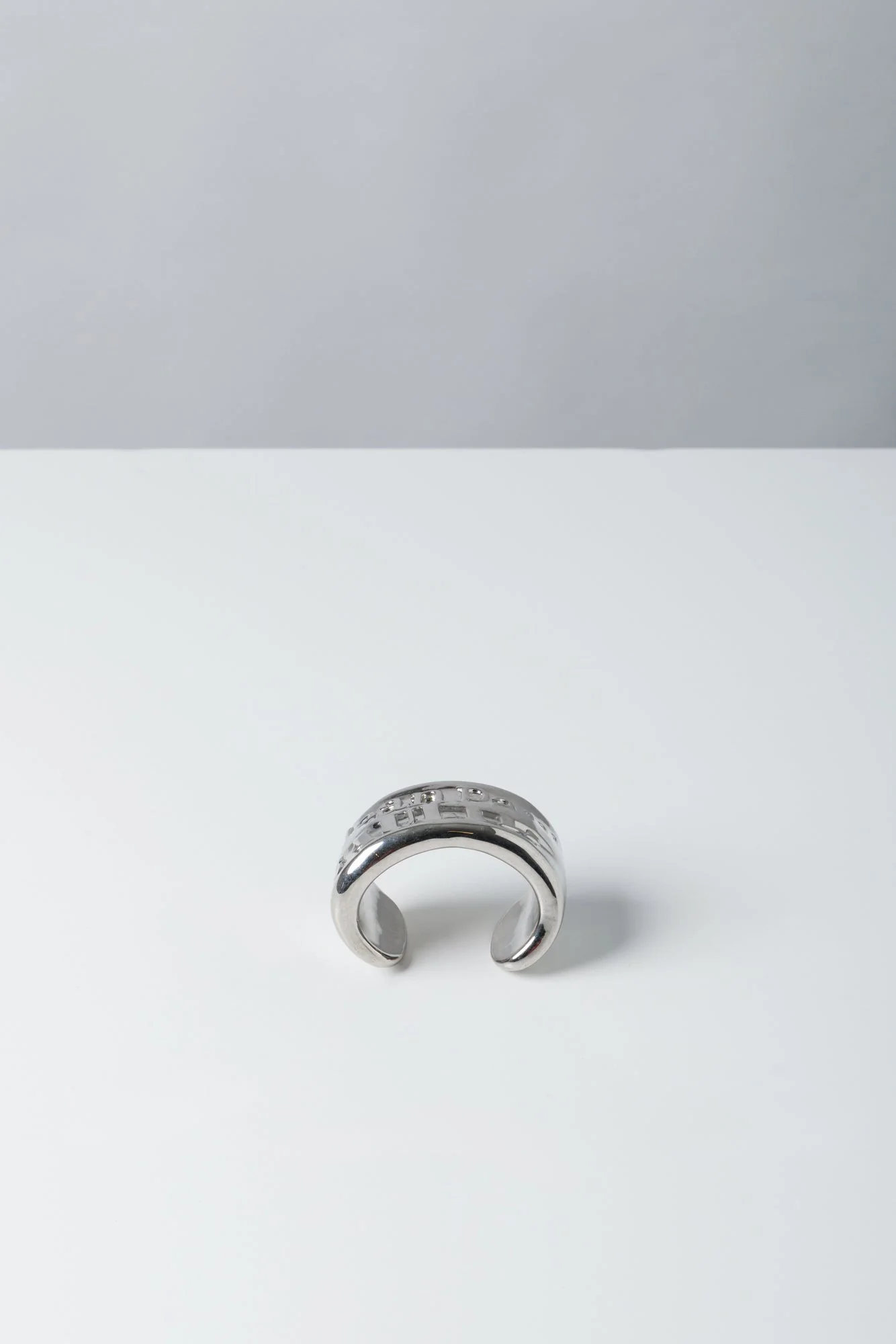 Jean Paul Gaultier Logo Bracelet In Silver - Image 4