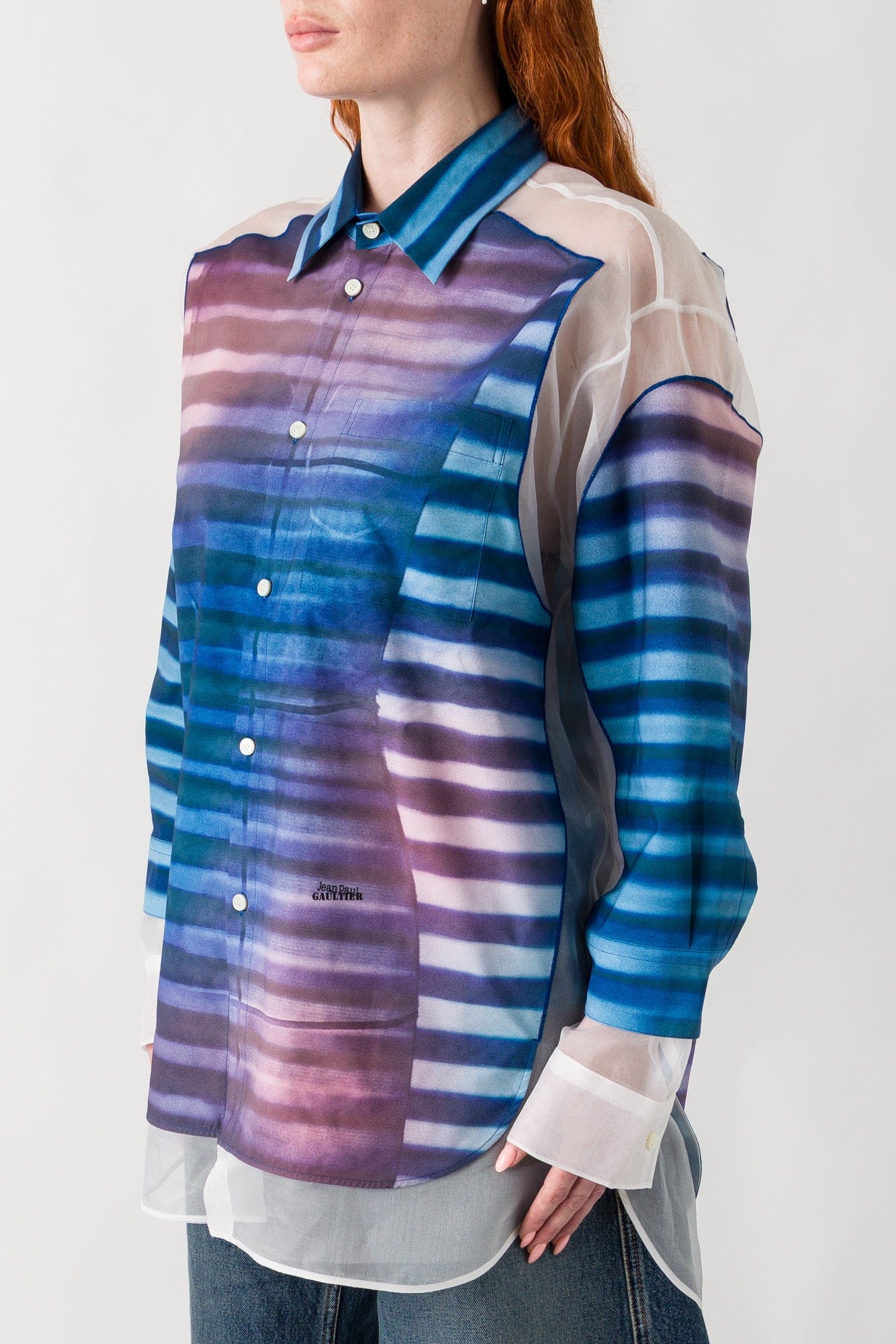 Jean Paul Gaultier Printed Shirt In Air - Image 2