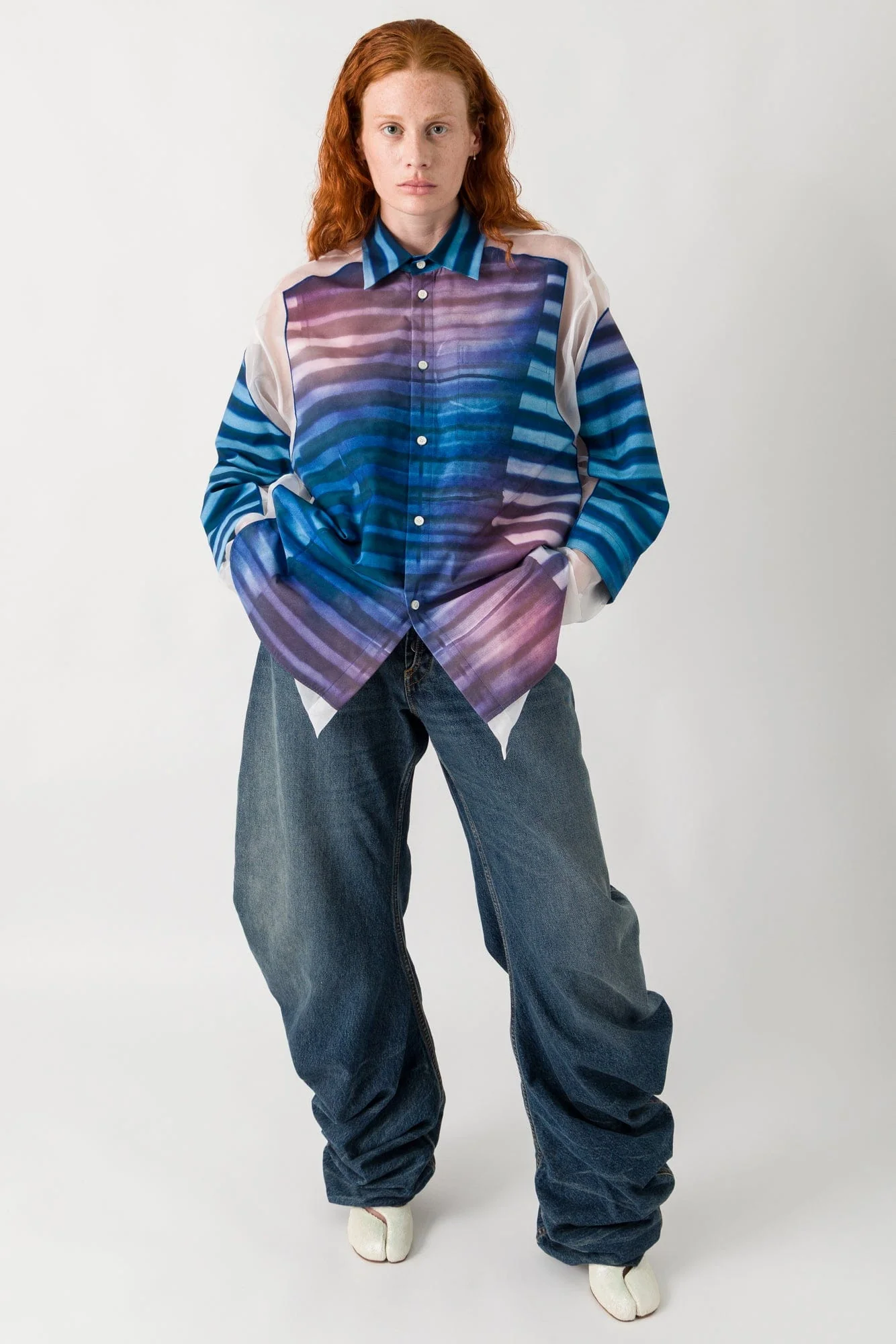 Jean Paul Gaultier Printed Shirt In Air - Image 4