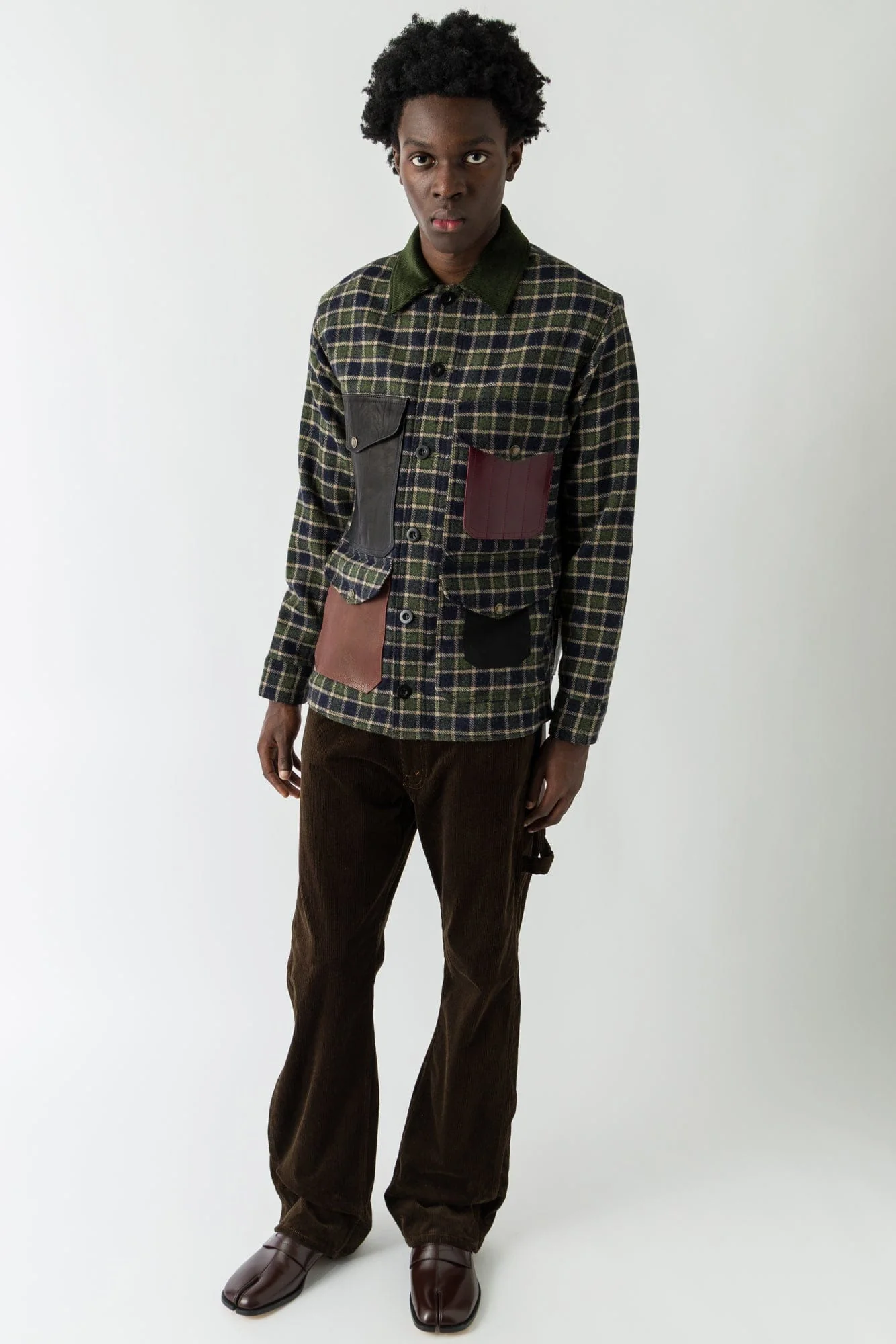 Junya Watanabe MAN Patchwork Chore Shirt - Image 4