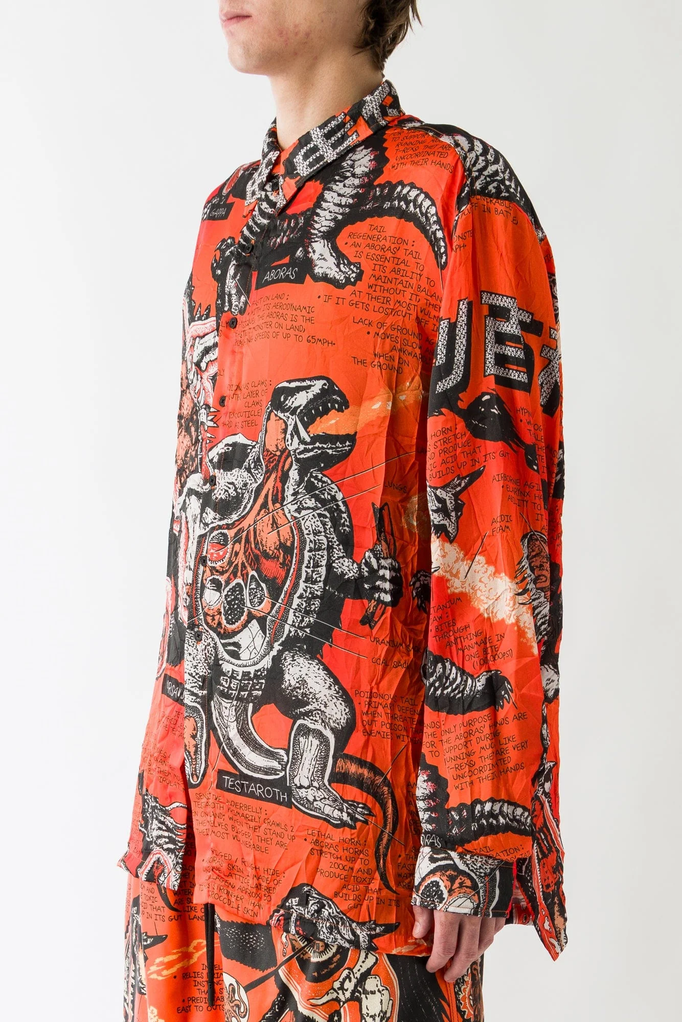 Lu'u Dan Misfit Long Sleeve in Kumquat - Image 2