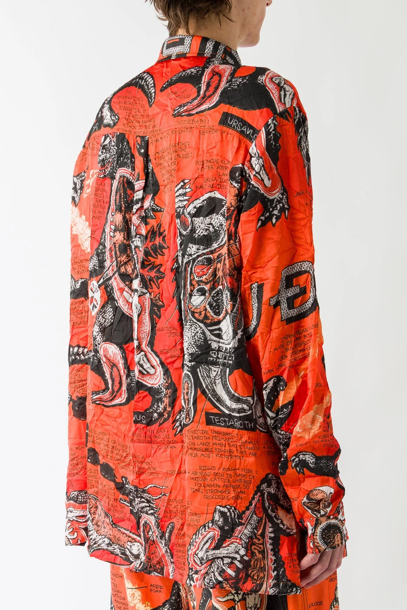 Lu'u Dan Misfit Long Sleeve in Kumquat - Image 3