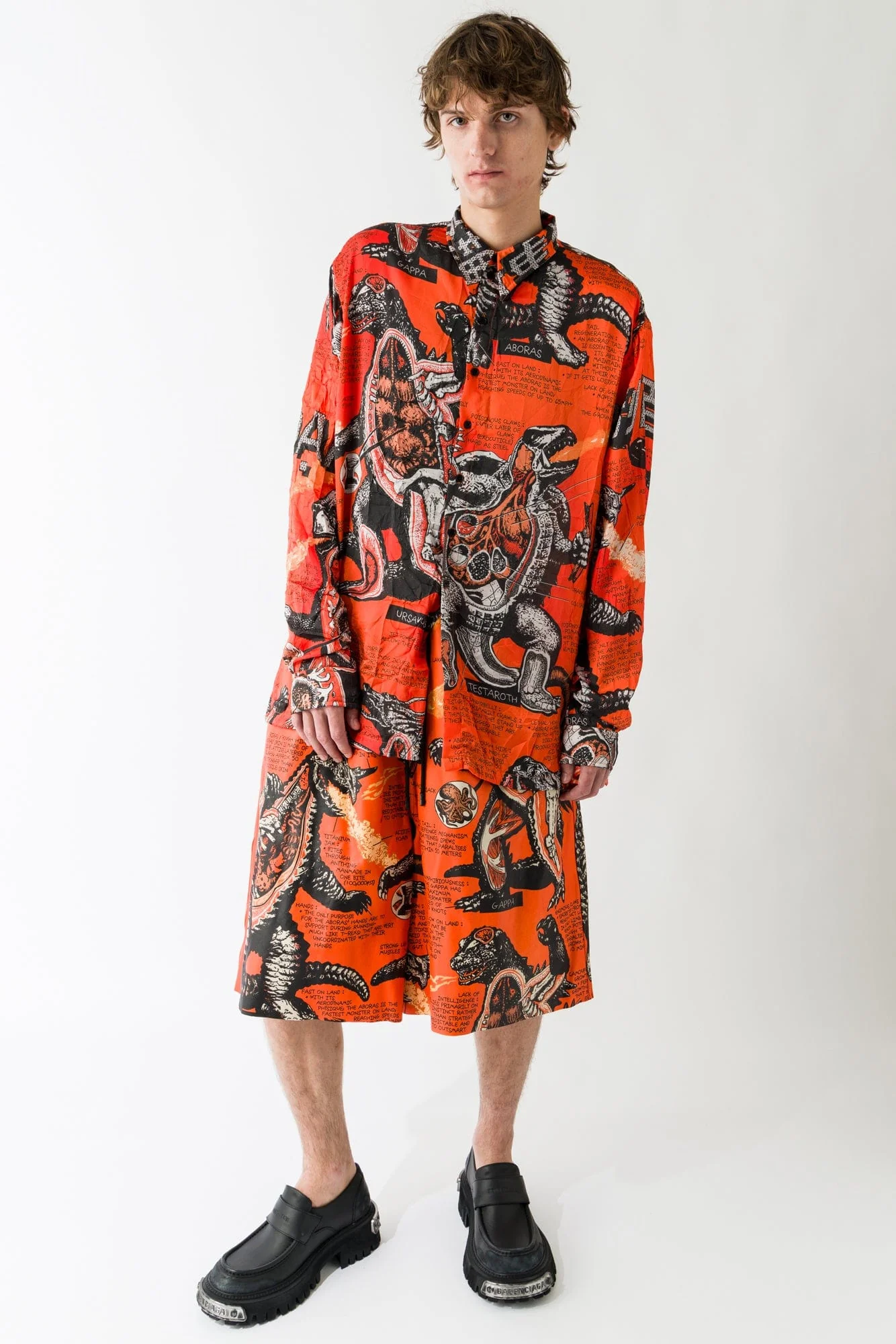 Lu'u Dan Misfit Long Sleeve in Kumquat - Image 4