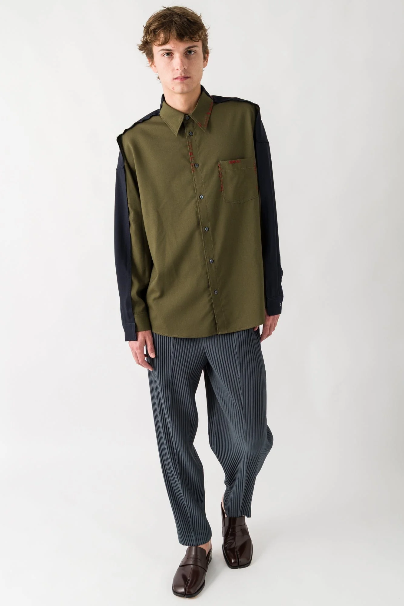 Marni Green Uniform Shirt - Image 4