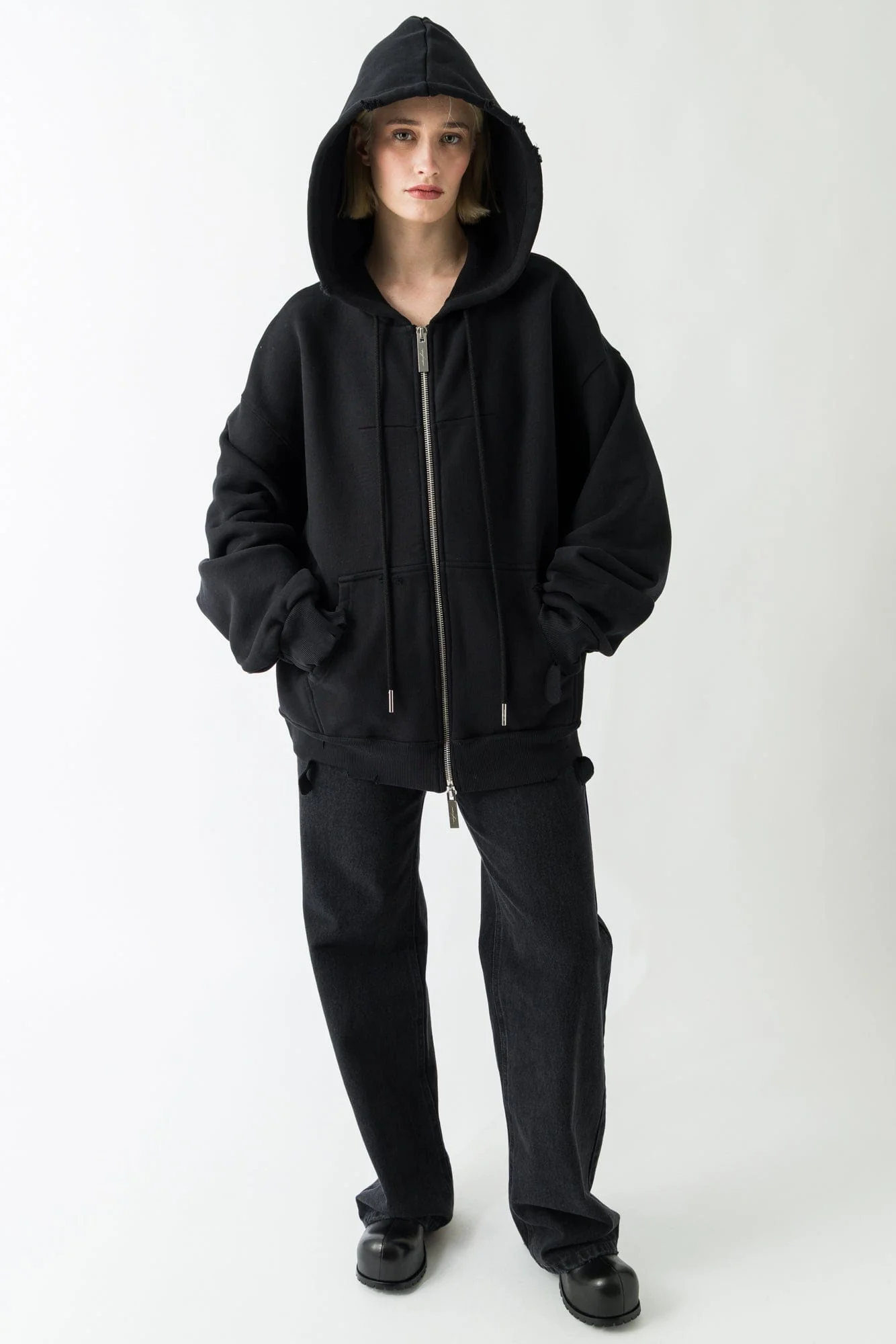 Matières Fécales Punk Hoodie - Image 4