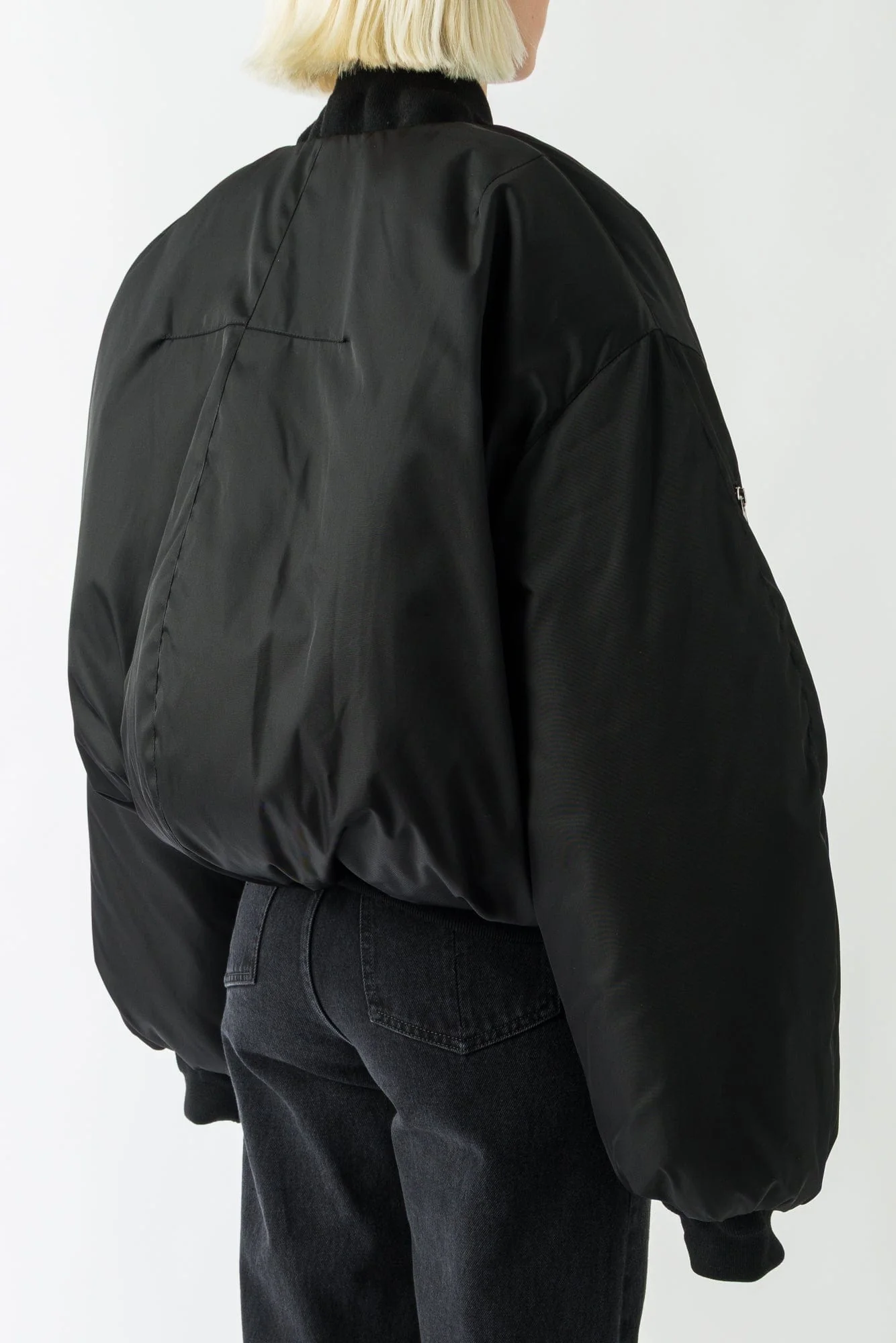 Matières Fécales Bomber in Sclera Black - Image 3