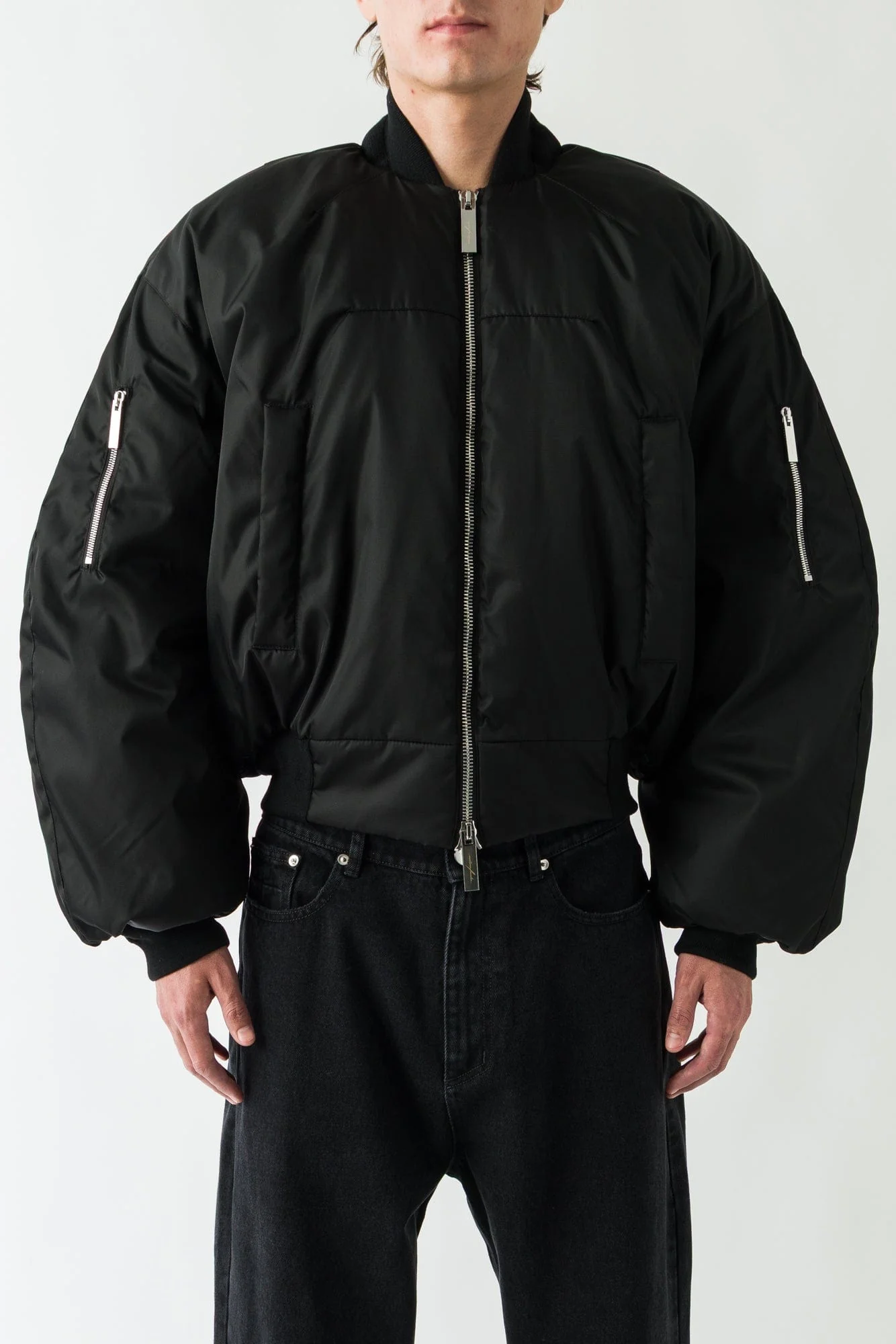 Matières Fécales Bomber in Sclera Black - Image 5