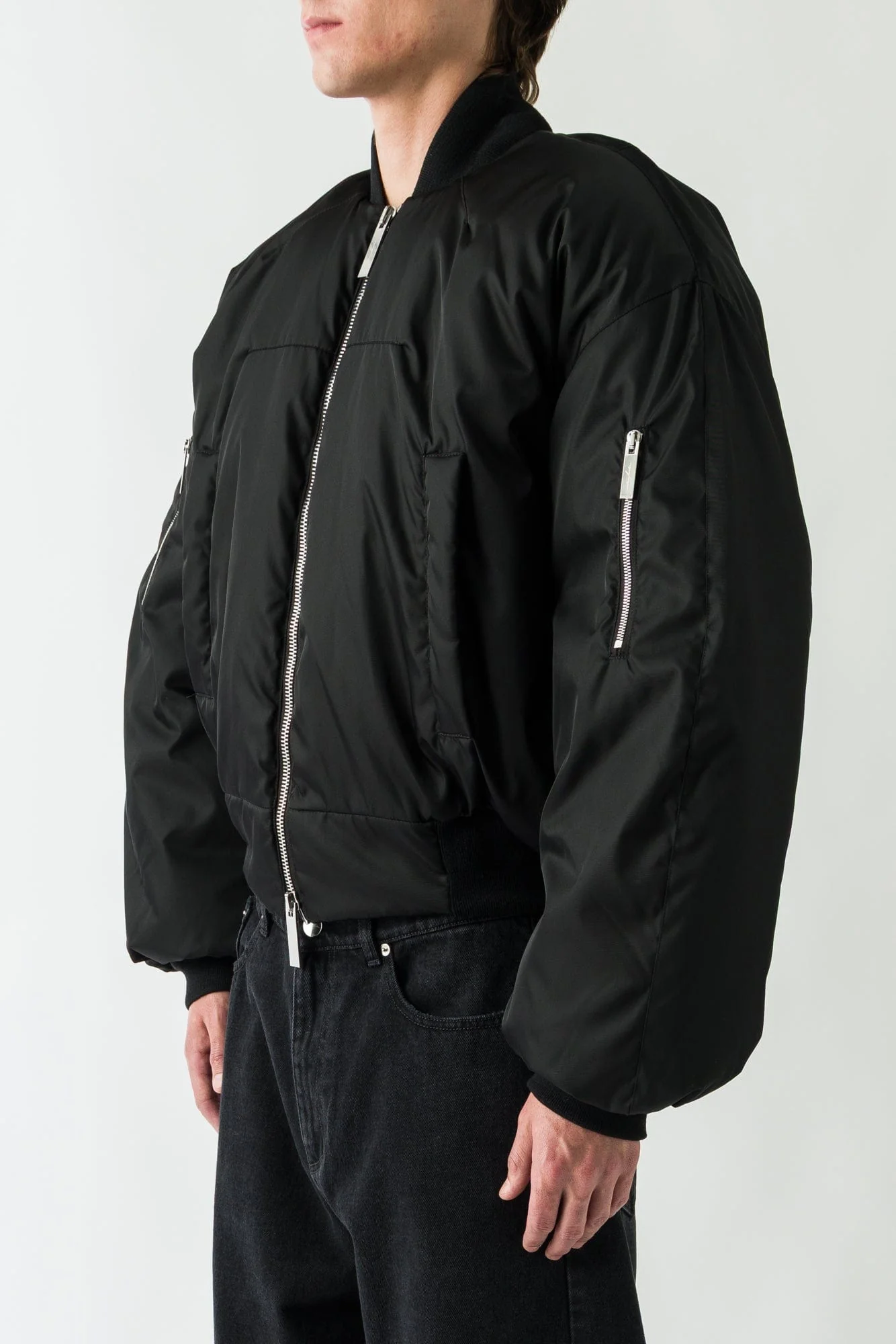 Matières Fécales Bomber in Sclera Black - Image 6