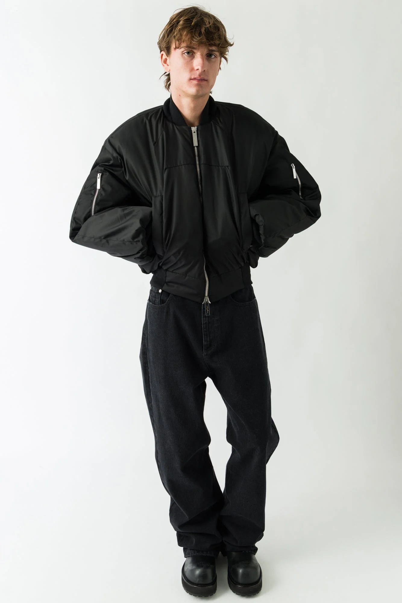 Matières Fécales Bomber in Sclera Black - Image 8