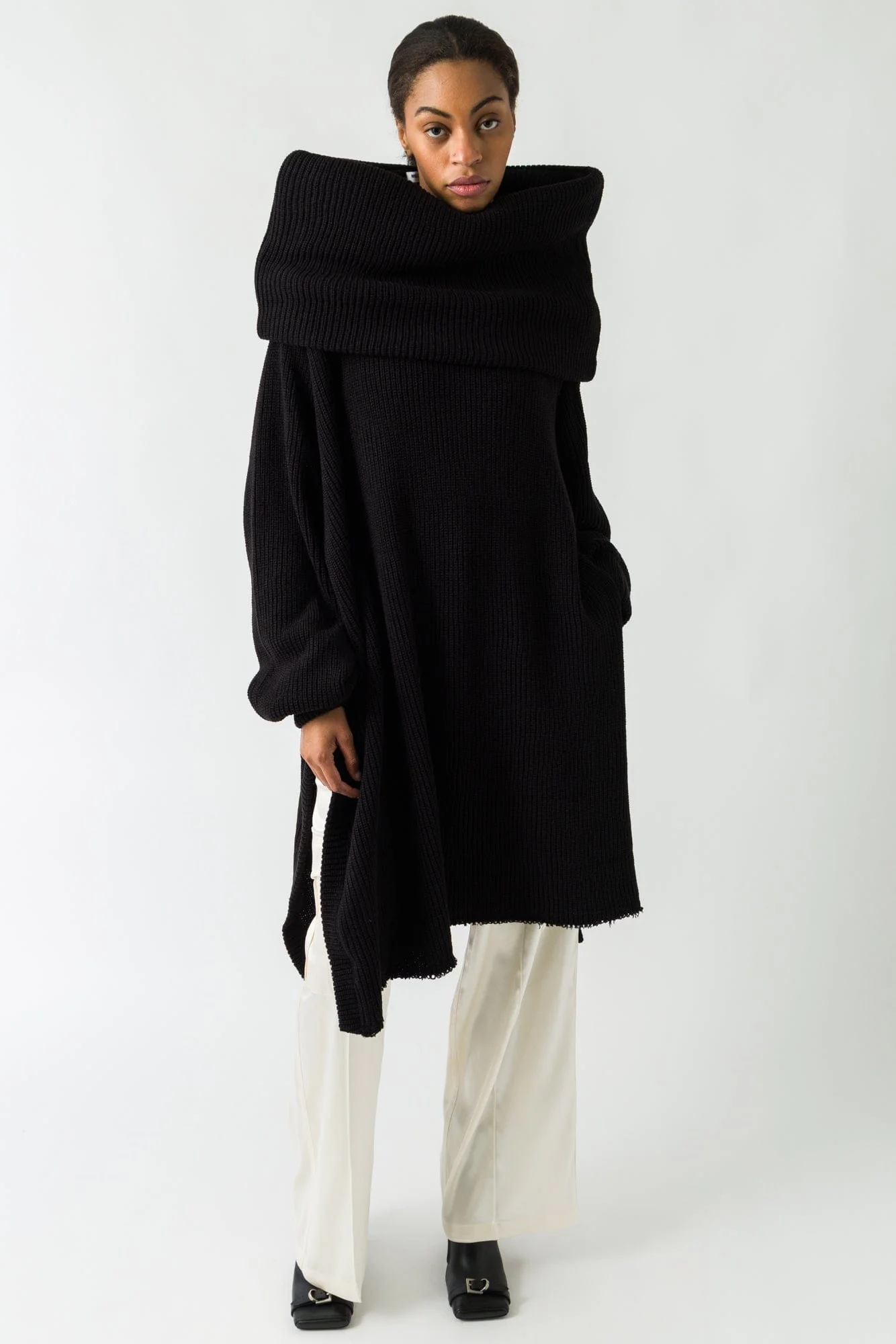 Melitta Baumeister High Collar Knit Sweater - Image 4