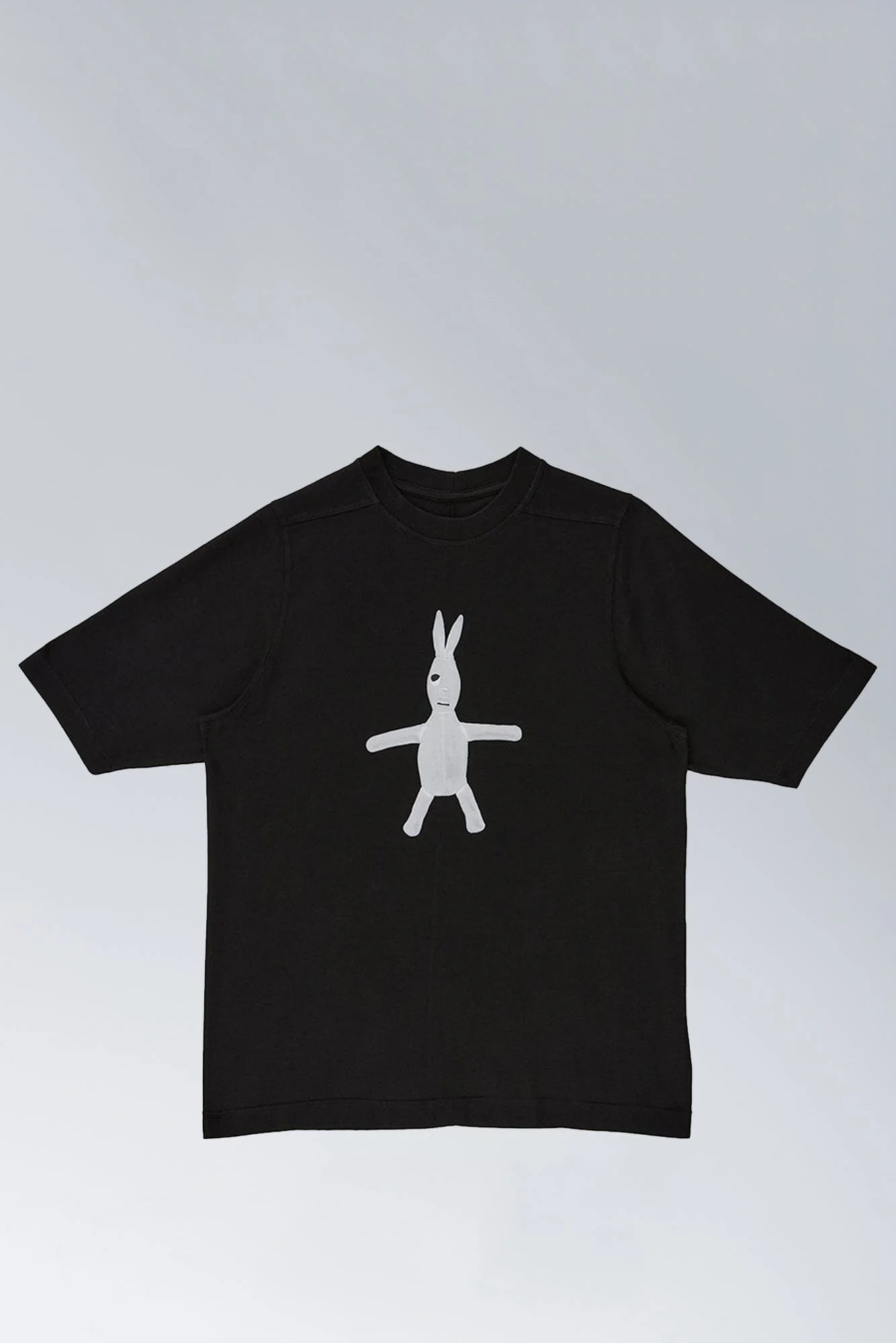 Rick Owens Babygeo Jumbo SS Bunny T in Black